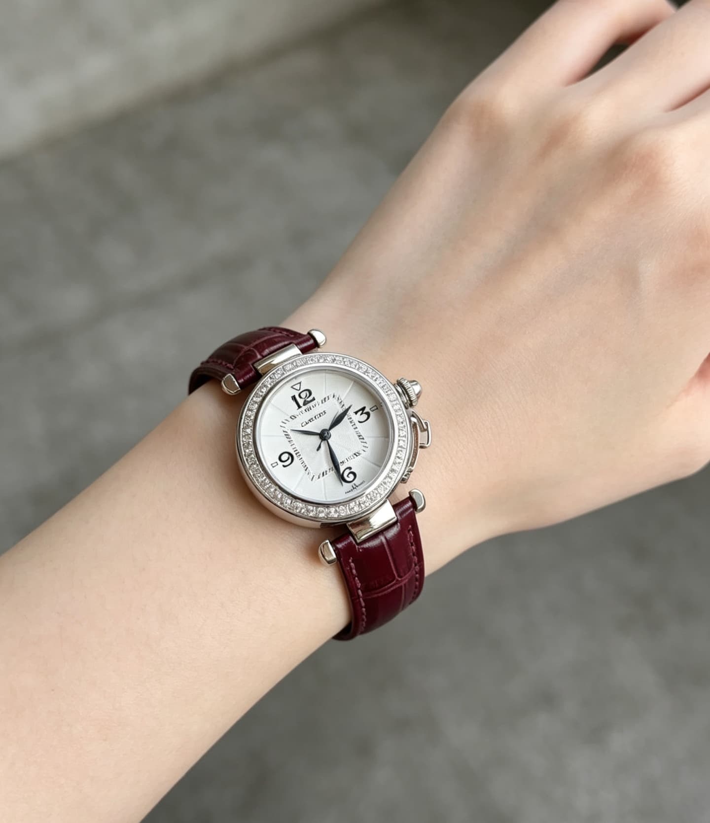 Cartier White Watch