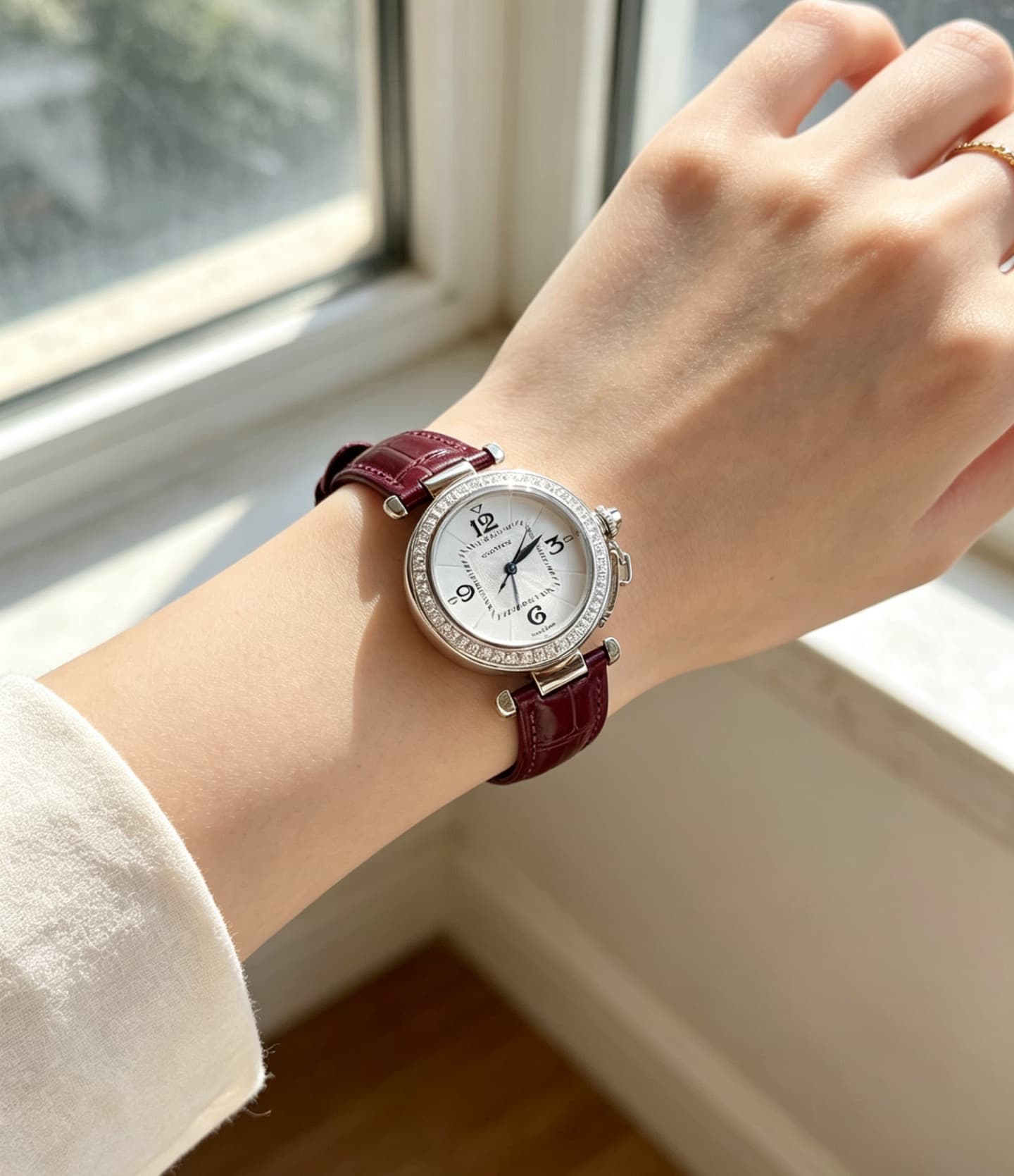 Cartier White Watch