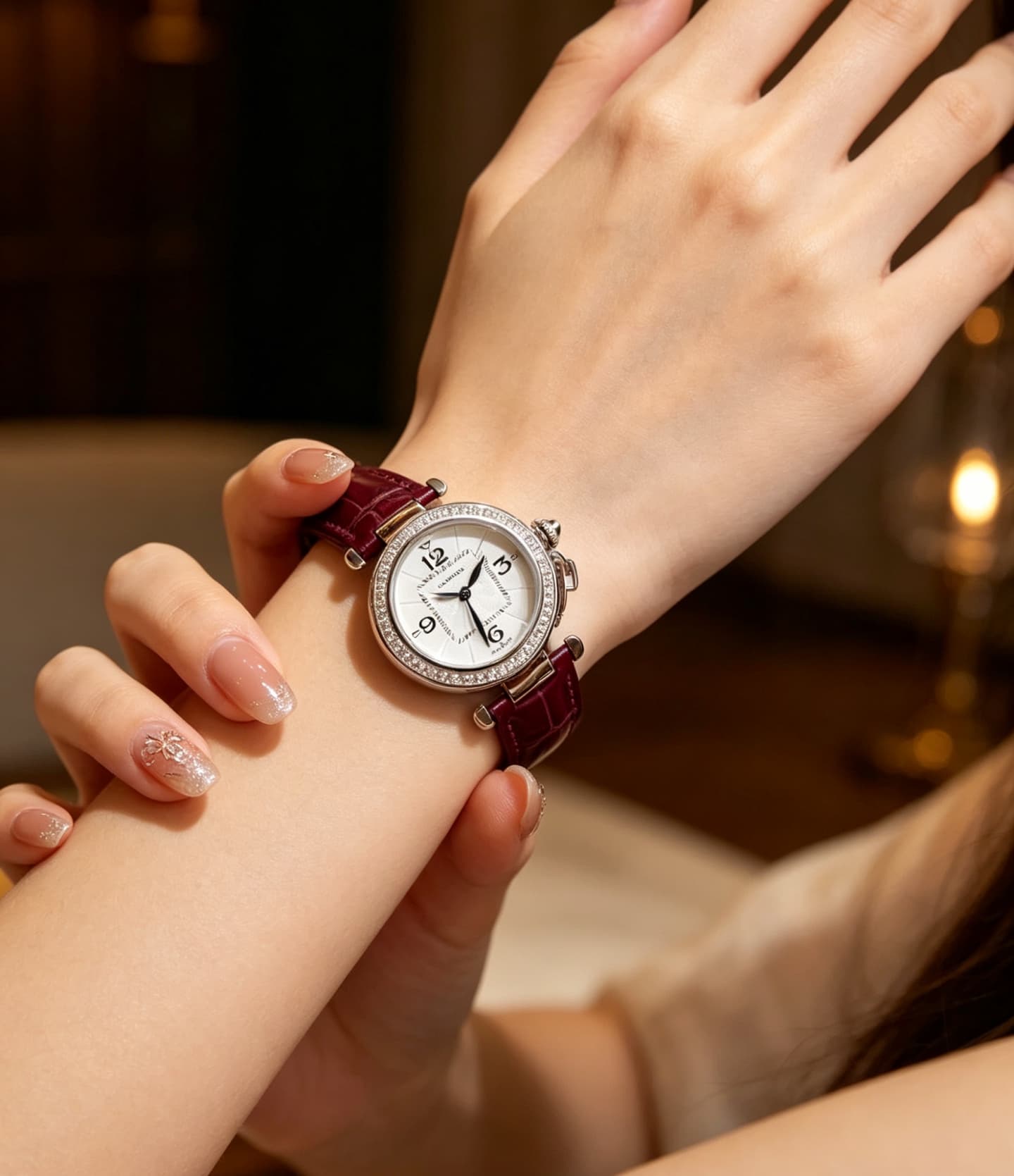 Cartier White Watch