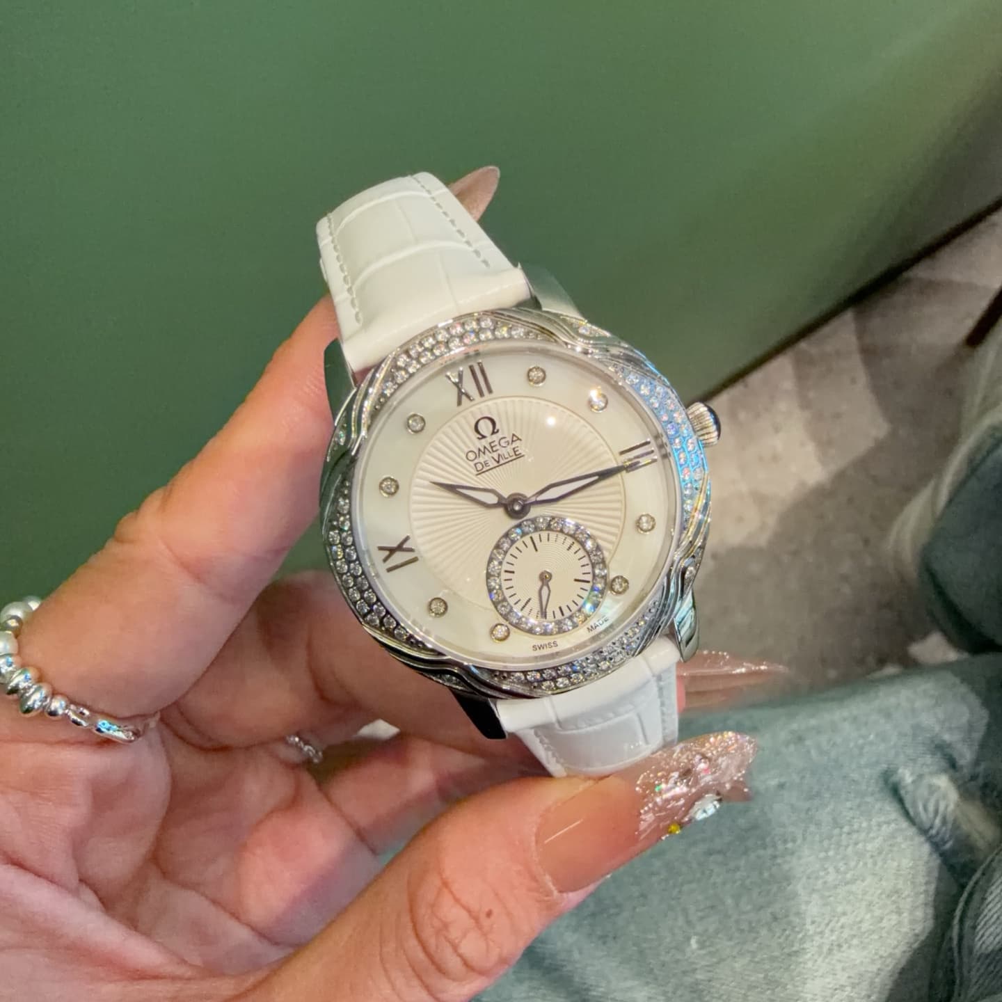 Omega Blue Watch