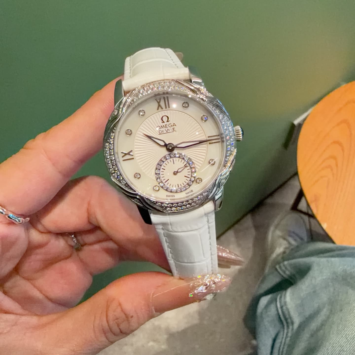 Omega Blue Watch