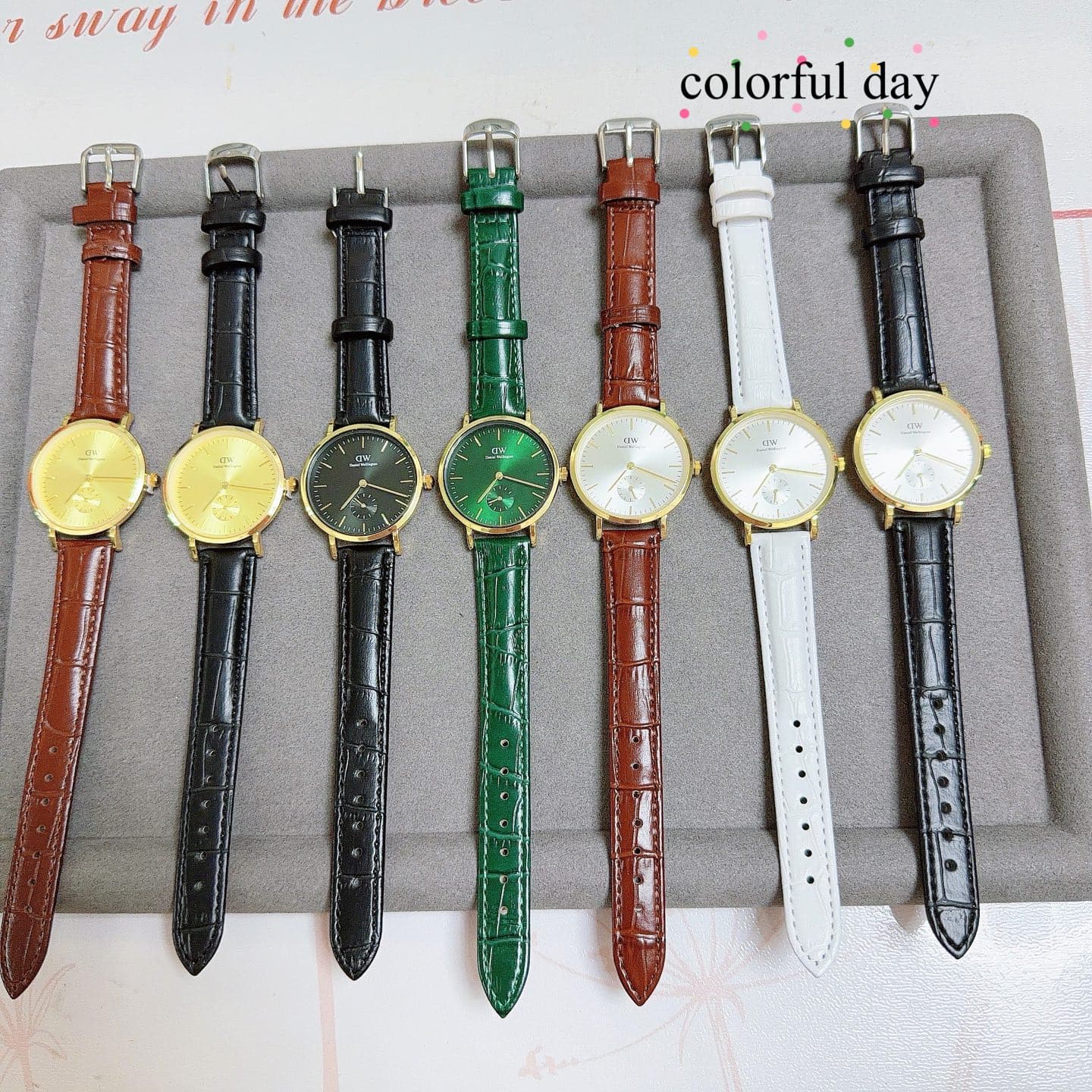 Luxury Brand Gold Watch