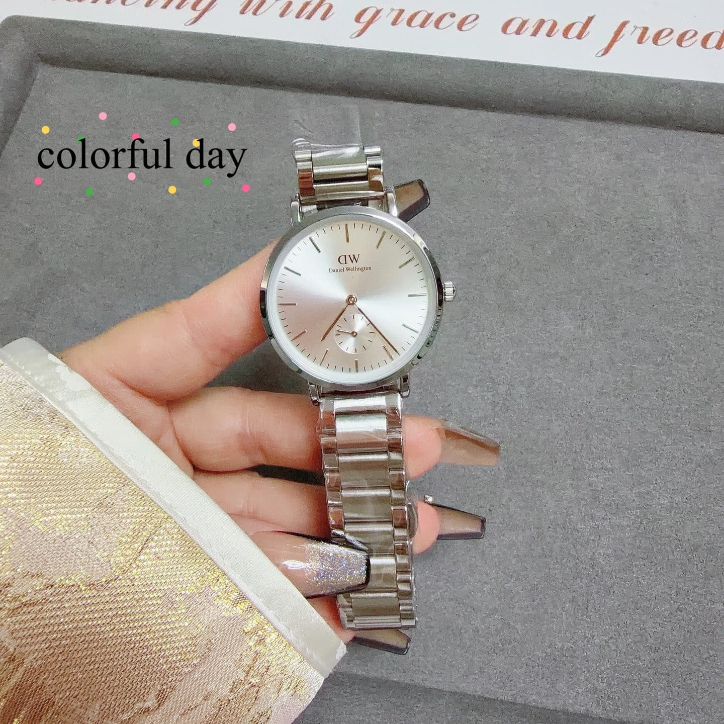 Luxury Brand Gold Watch