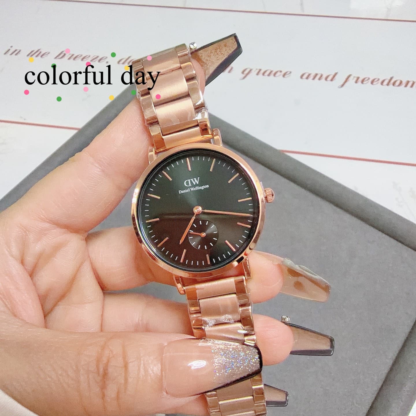 Luxury Brand Gold Watch