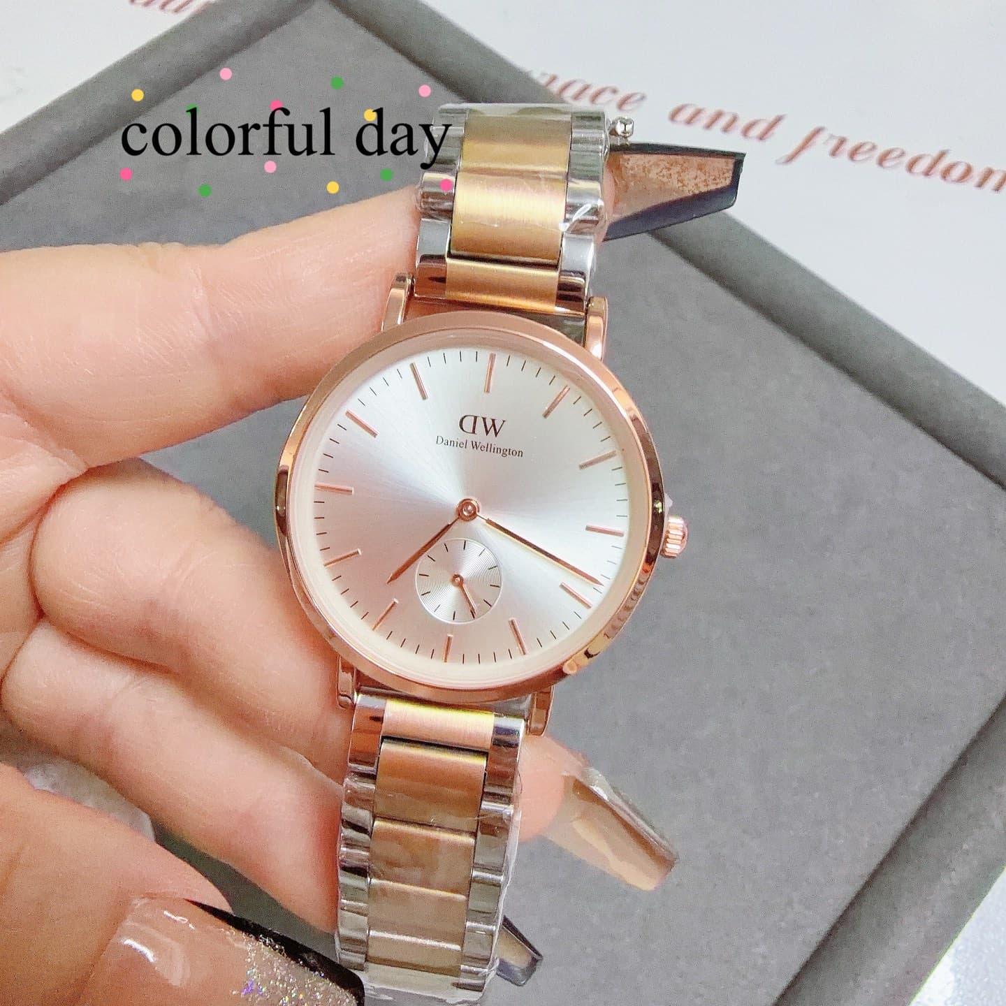 Luxury Brand Gold Watch