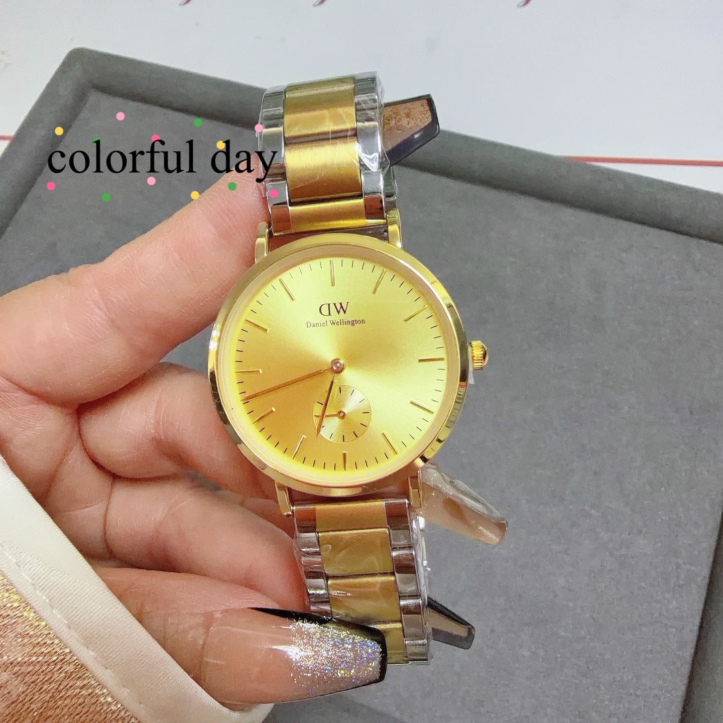Luxury Brand Gold Watch
