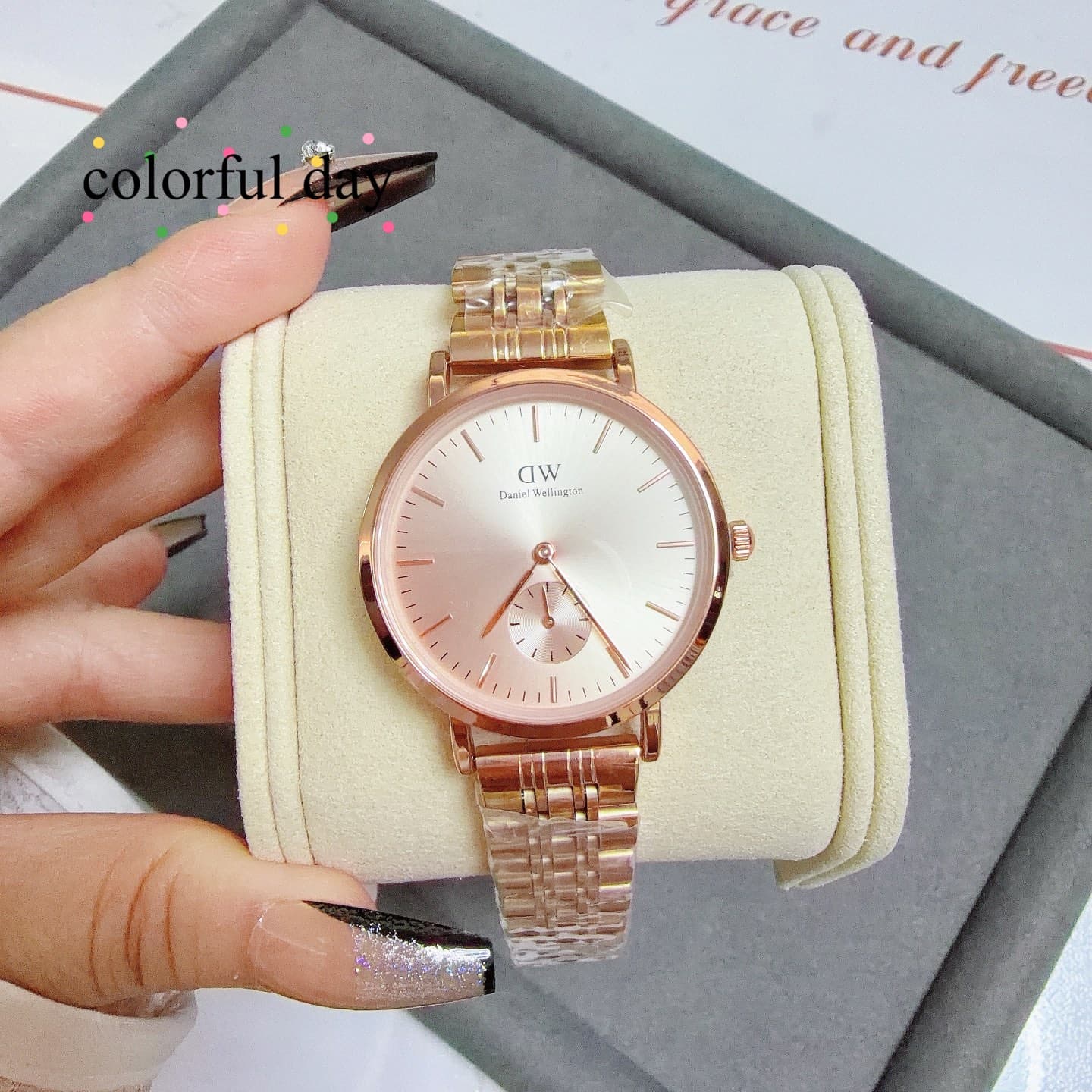 Luxury Brand Gold Watch
