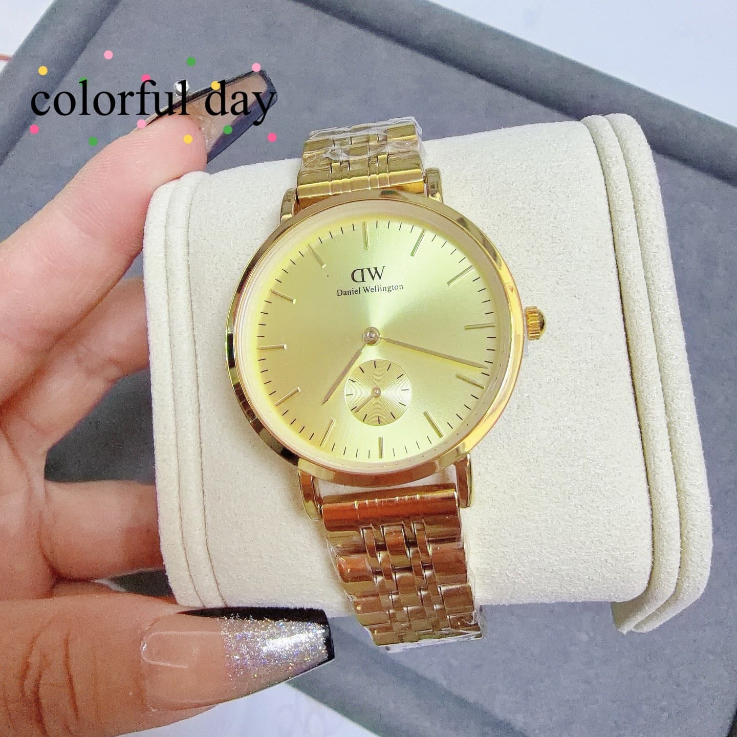 Luxury Brand Gold Watch