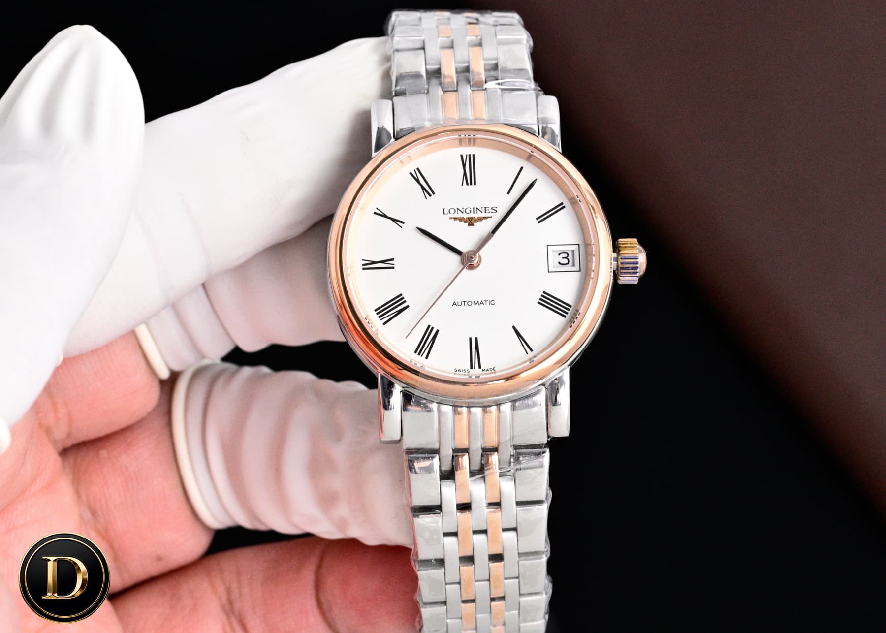 Longines White Bag