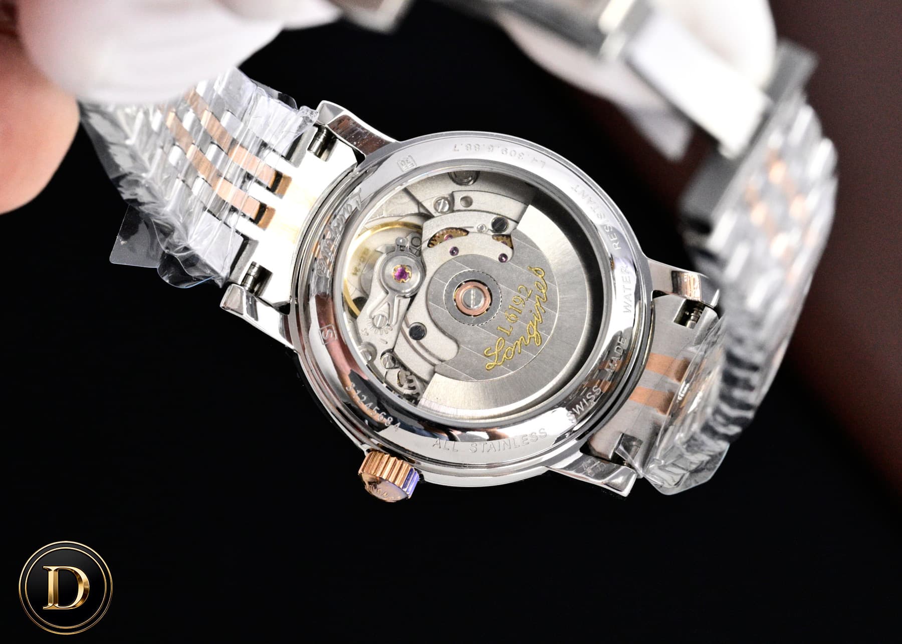 Longines White Bag