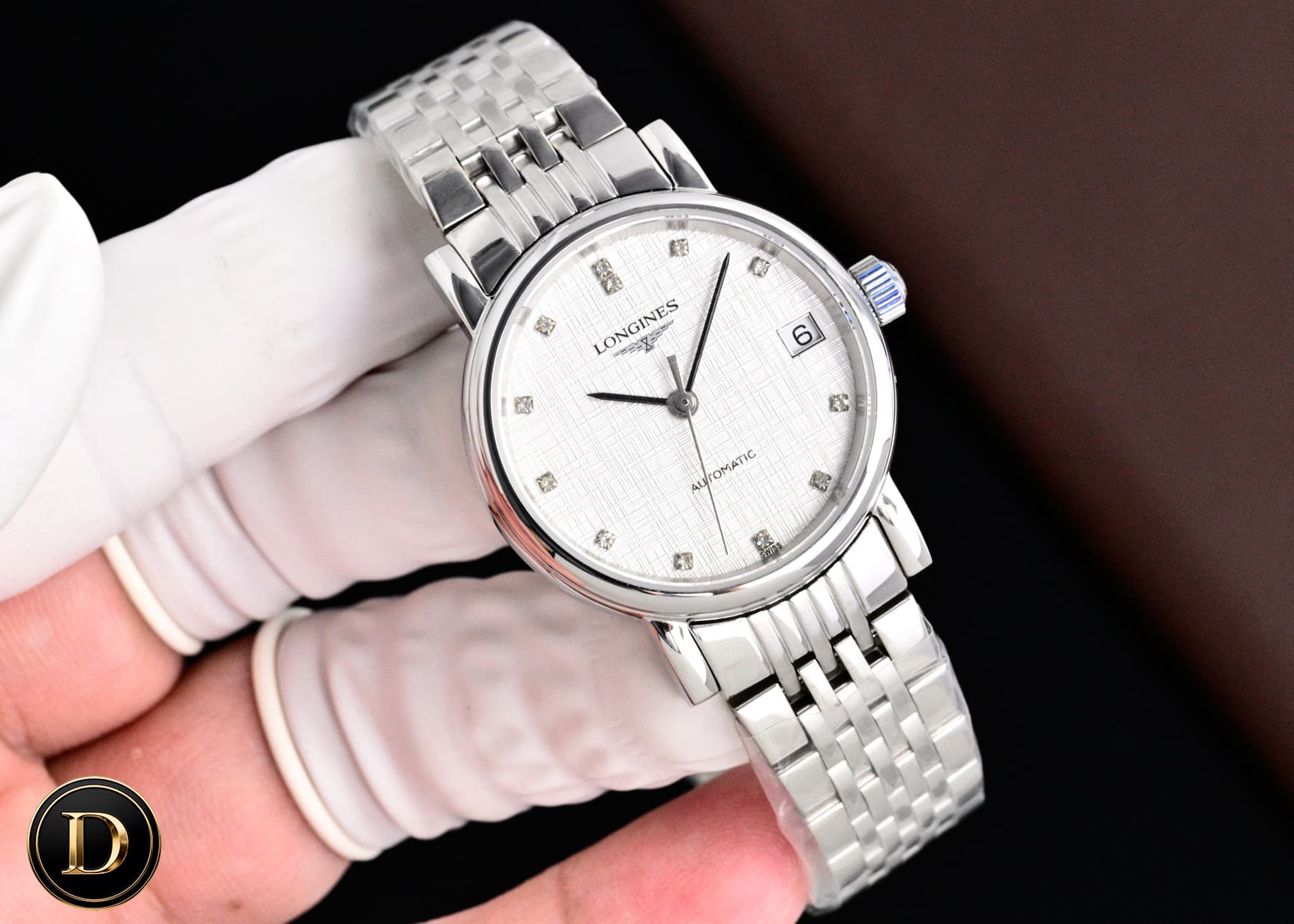 Longines White Bag