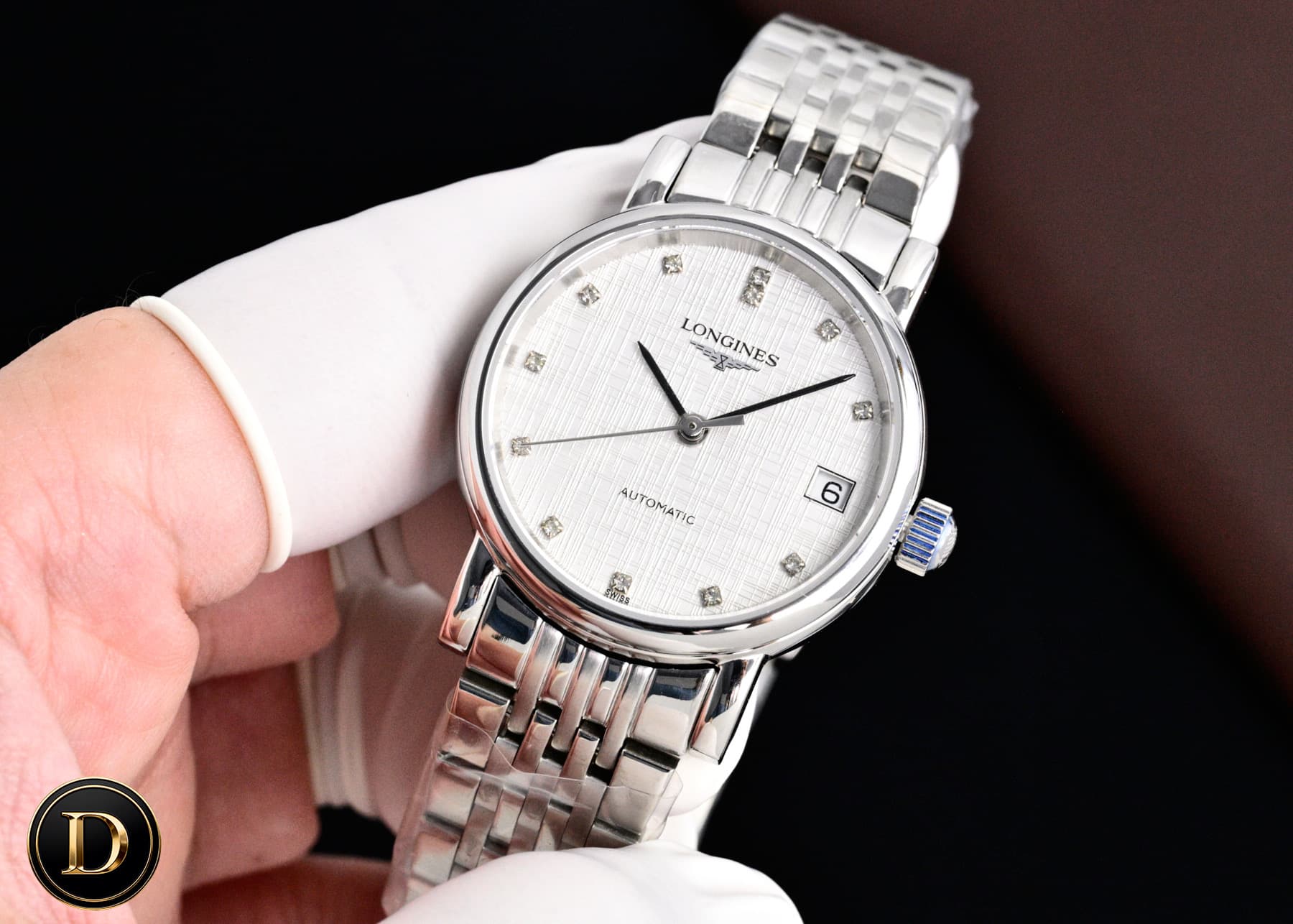 Longines White Bag