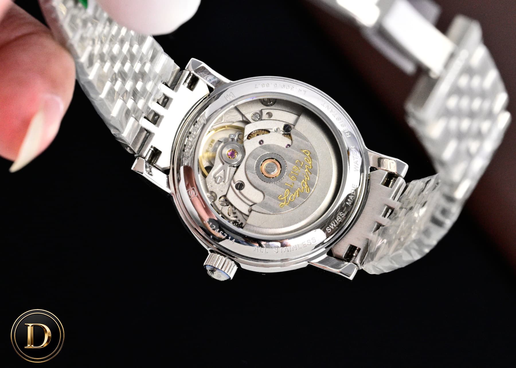 Longines White Bag