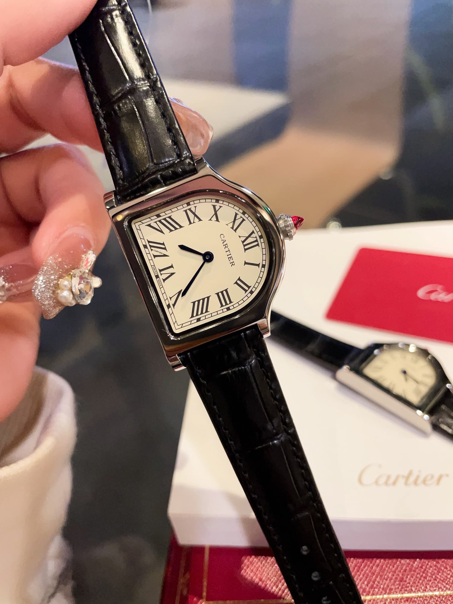 Cartier White Watch