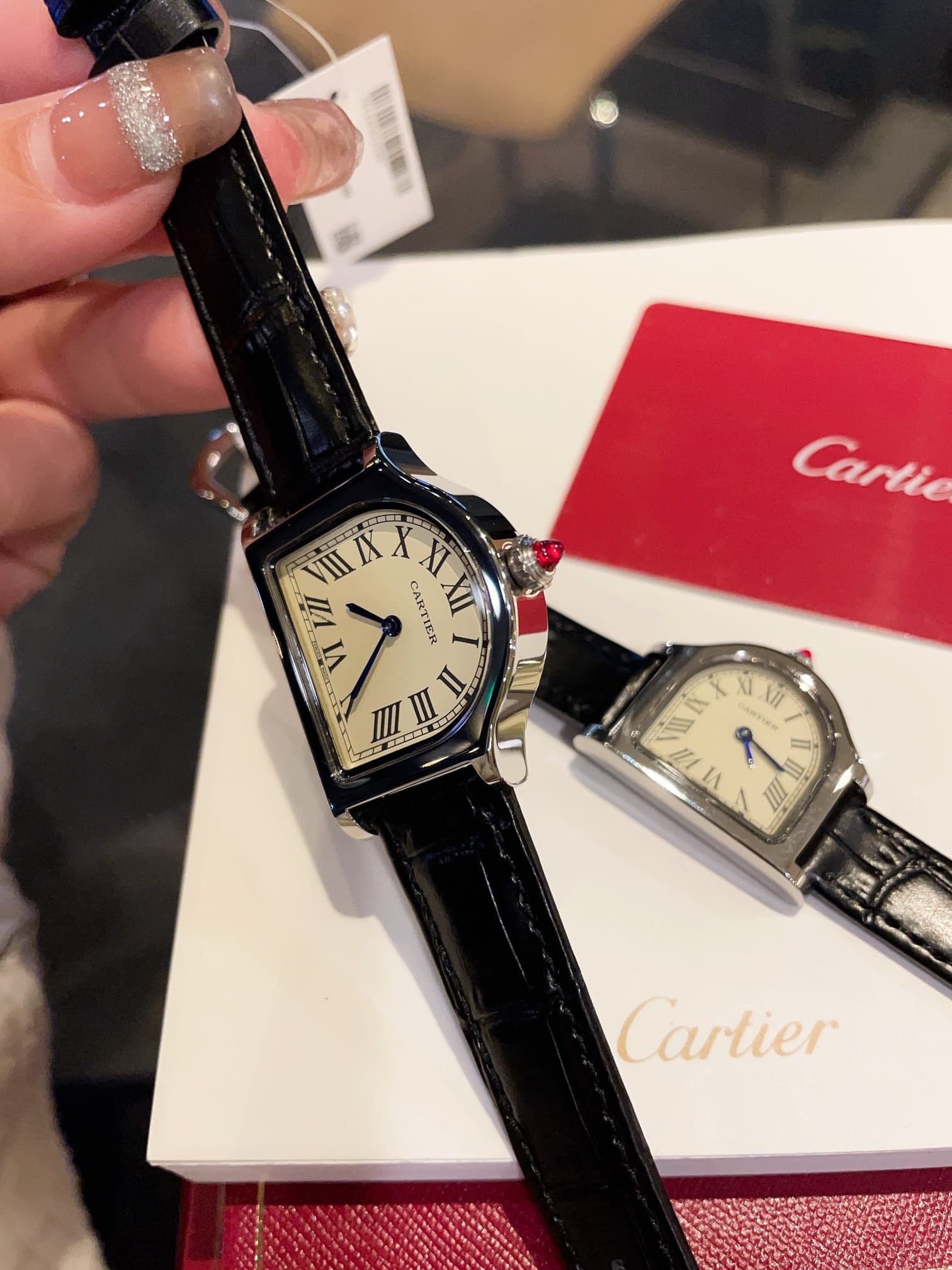 Cartier White Watch