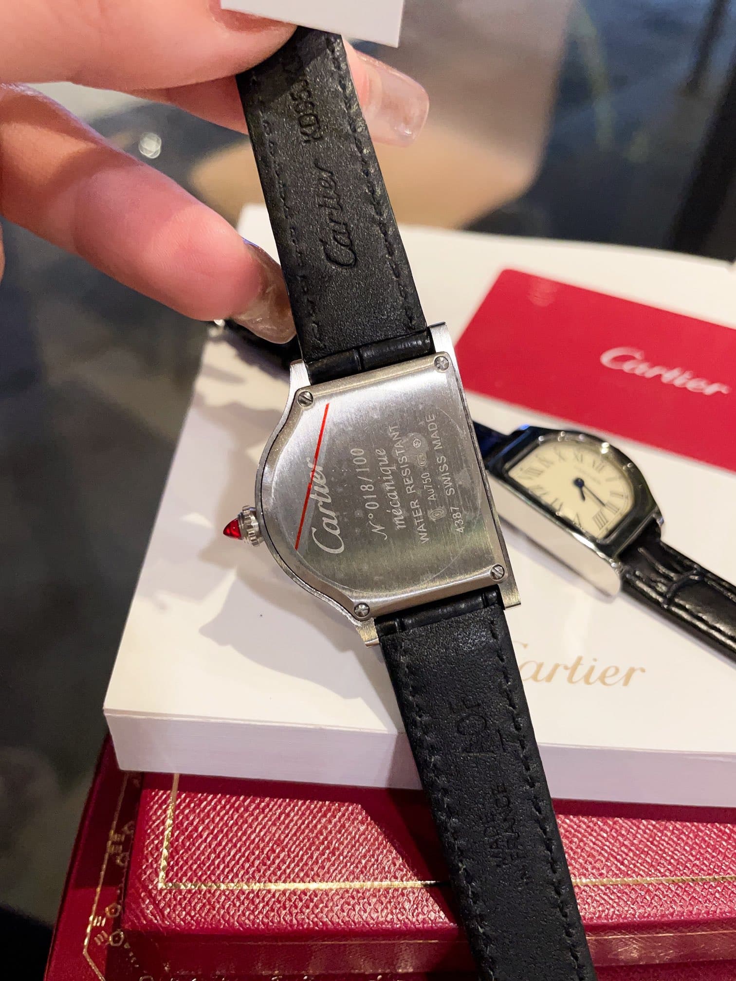 Cartier White Watch