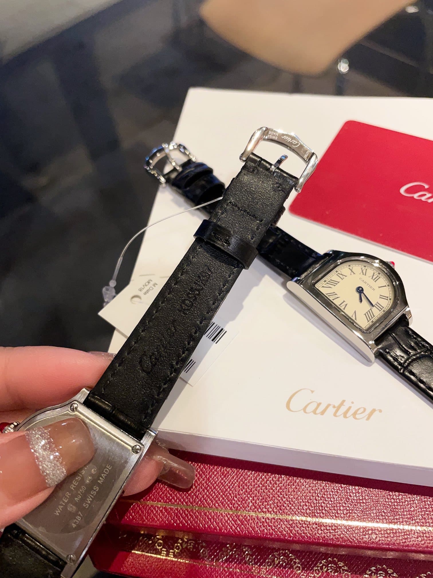 Cartier White Watch