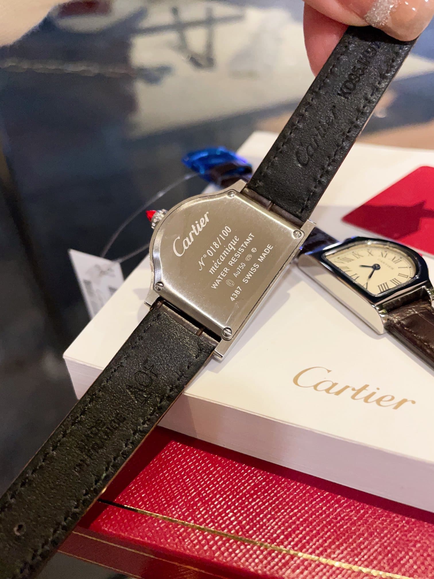 Cartier White Watch