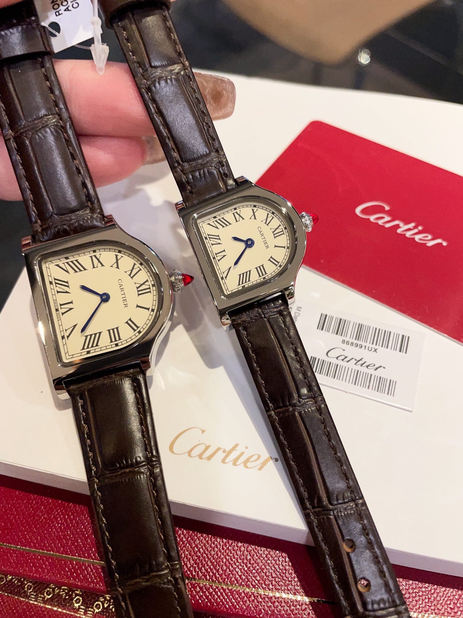 Cartier White Watch
