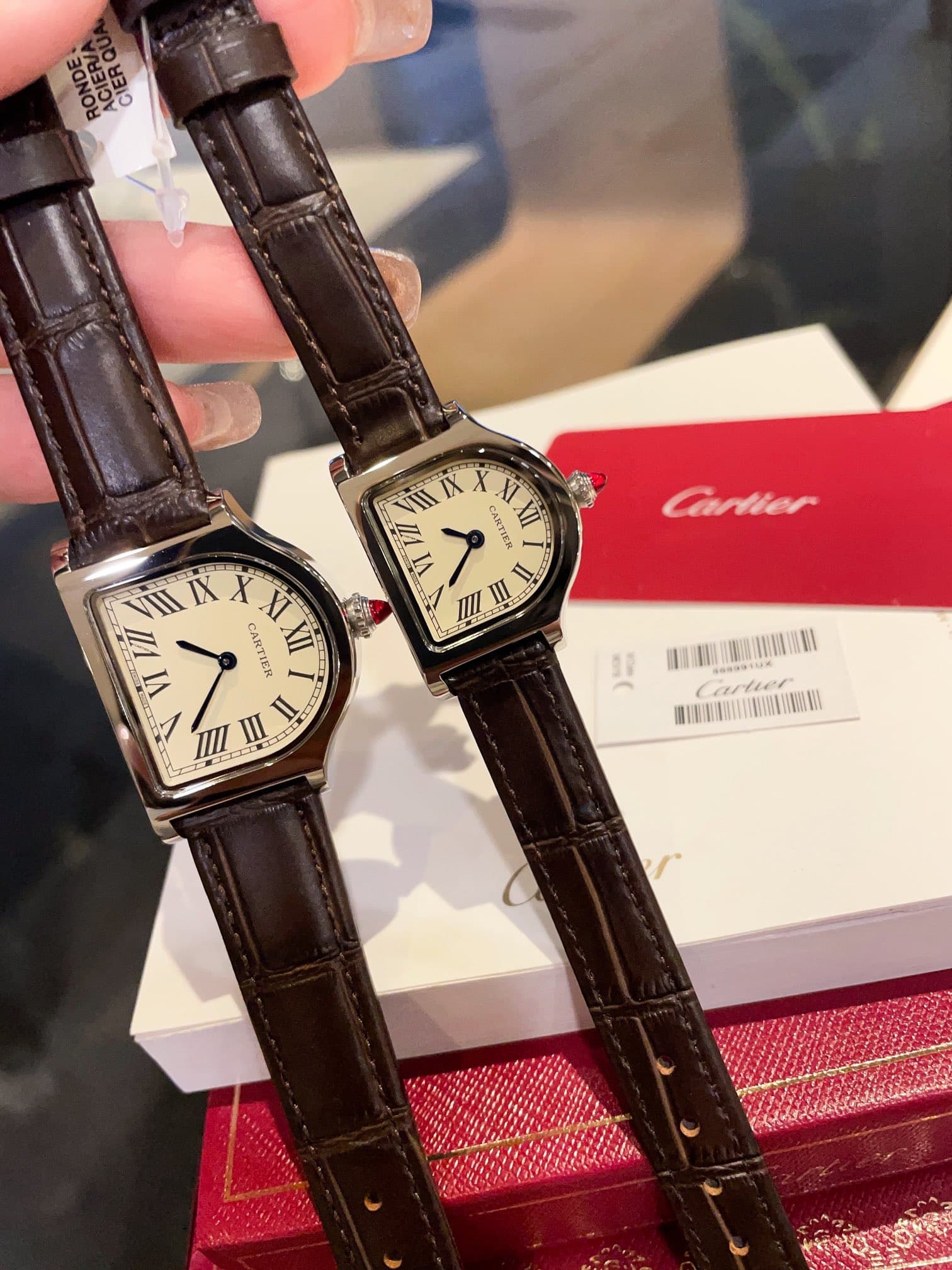 Cartier White Watch