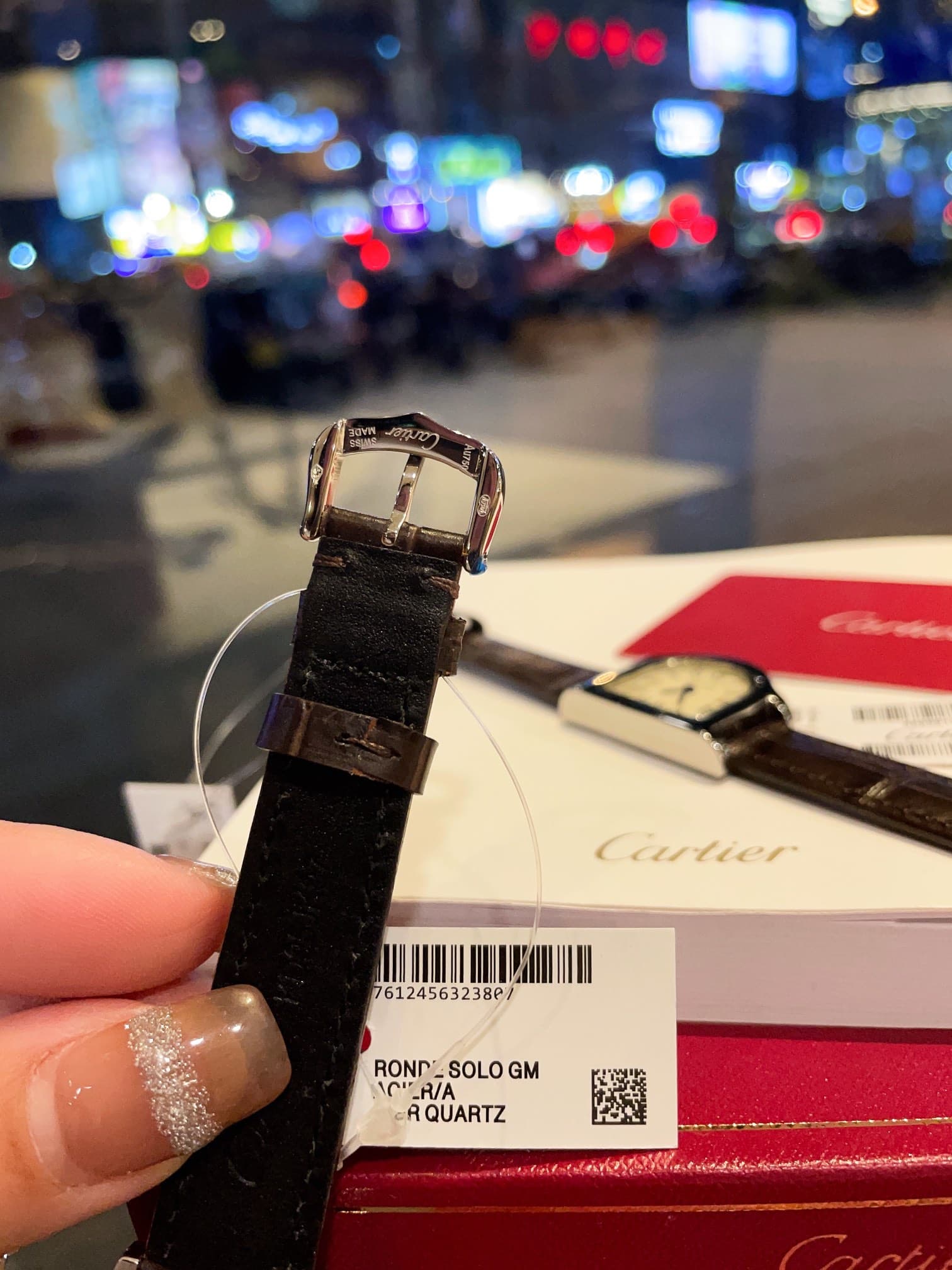 Cartier White Watch