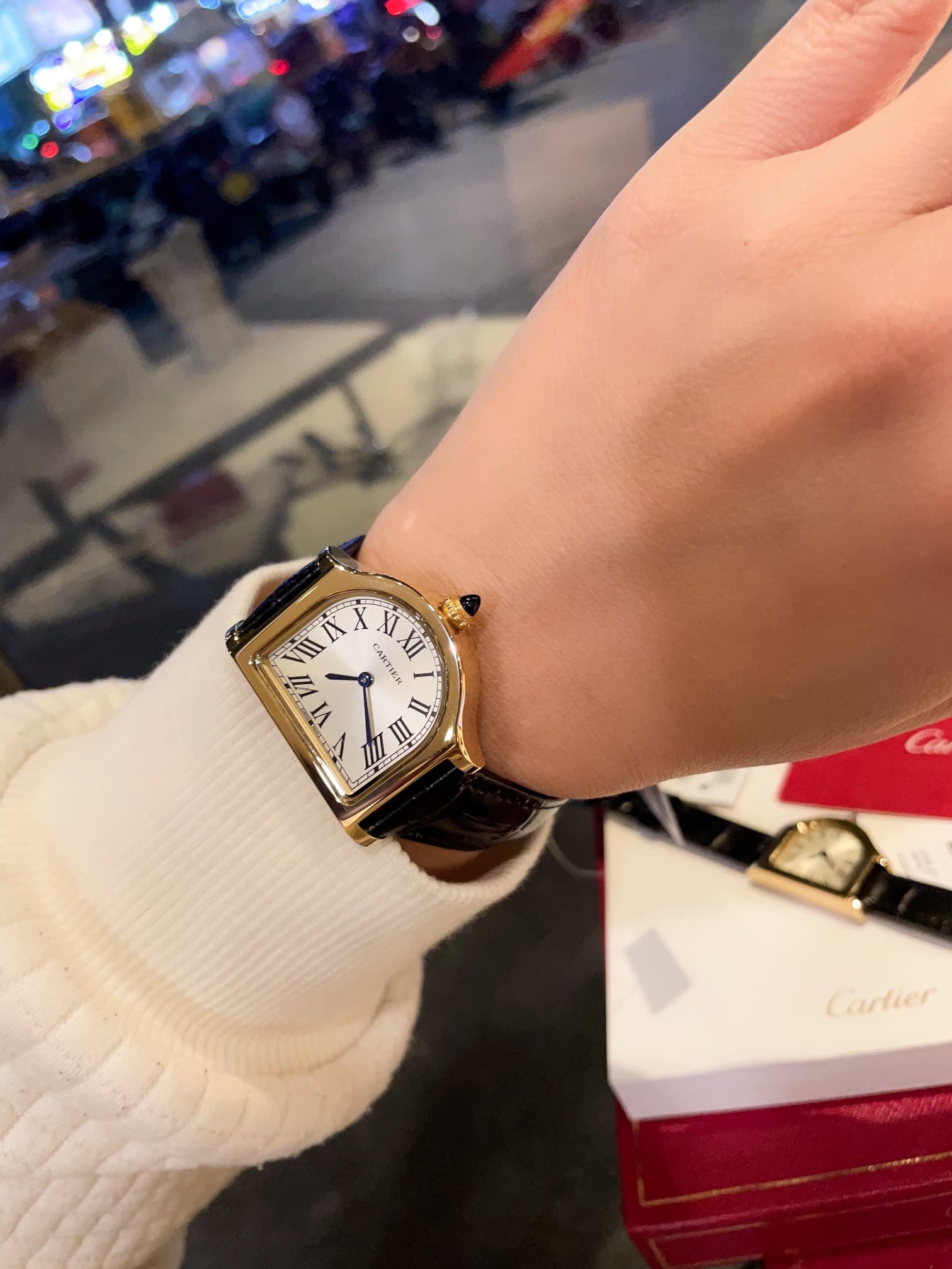 Cartier White Watch