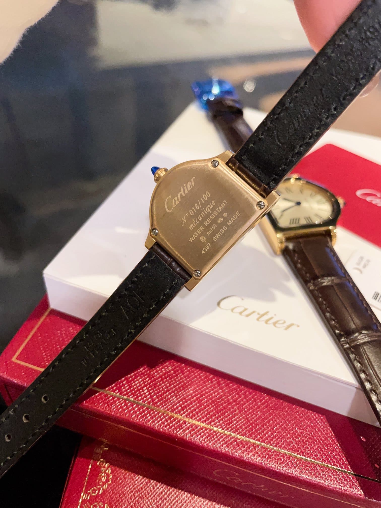 Cartier White Watch