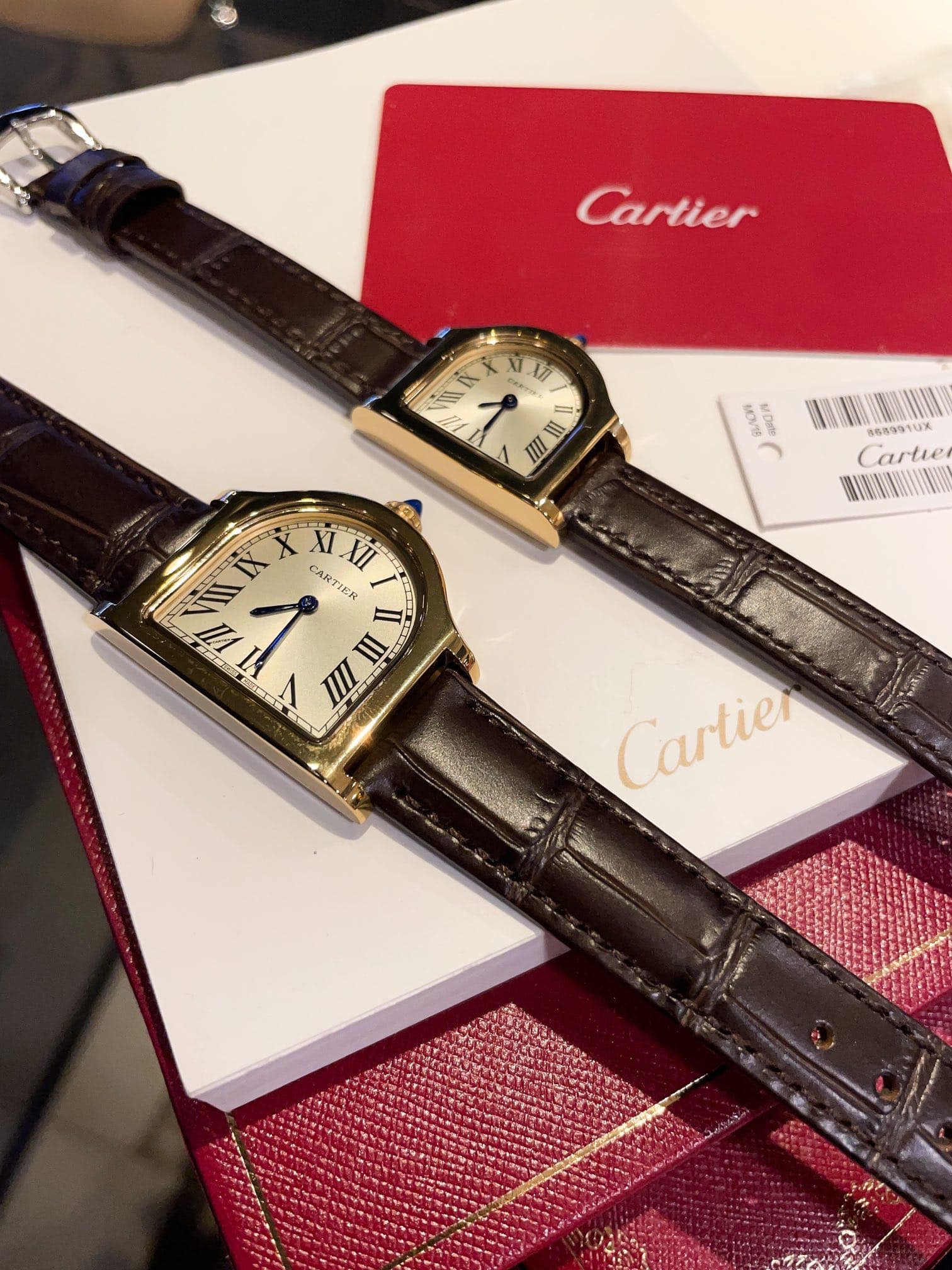 Cartier White Watch