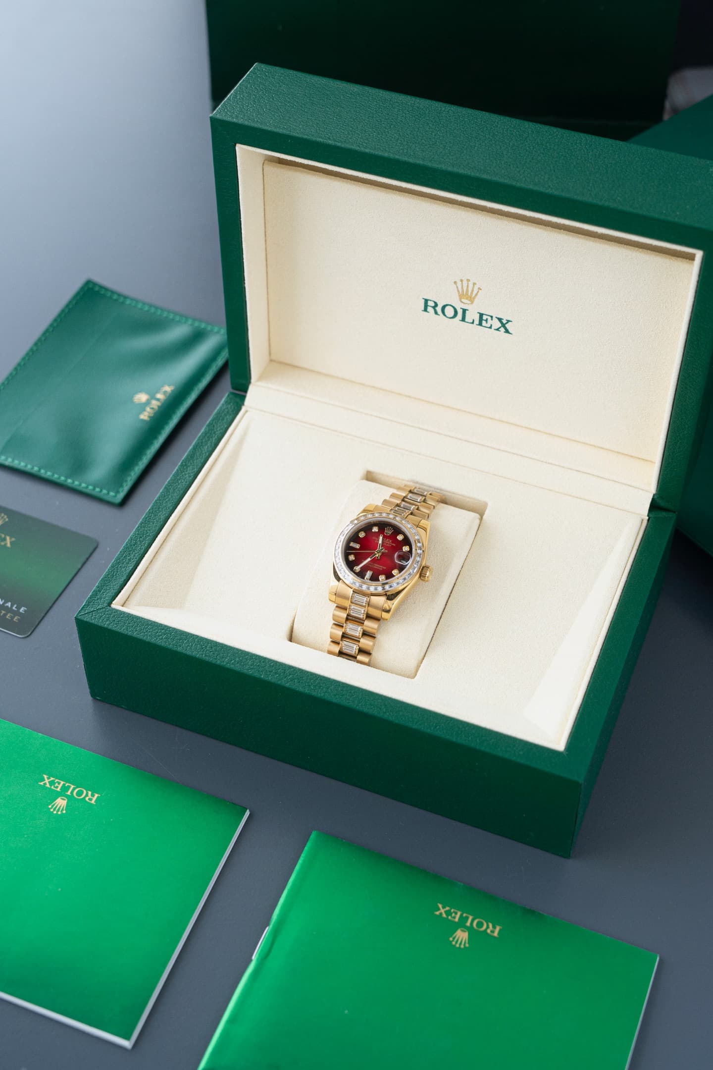Rolex Blue Watch