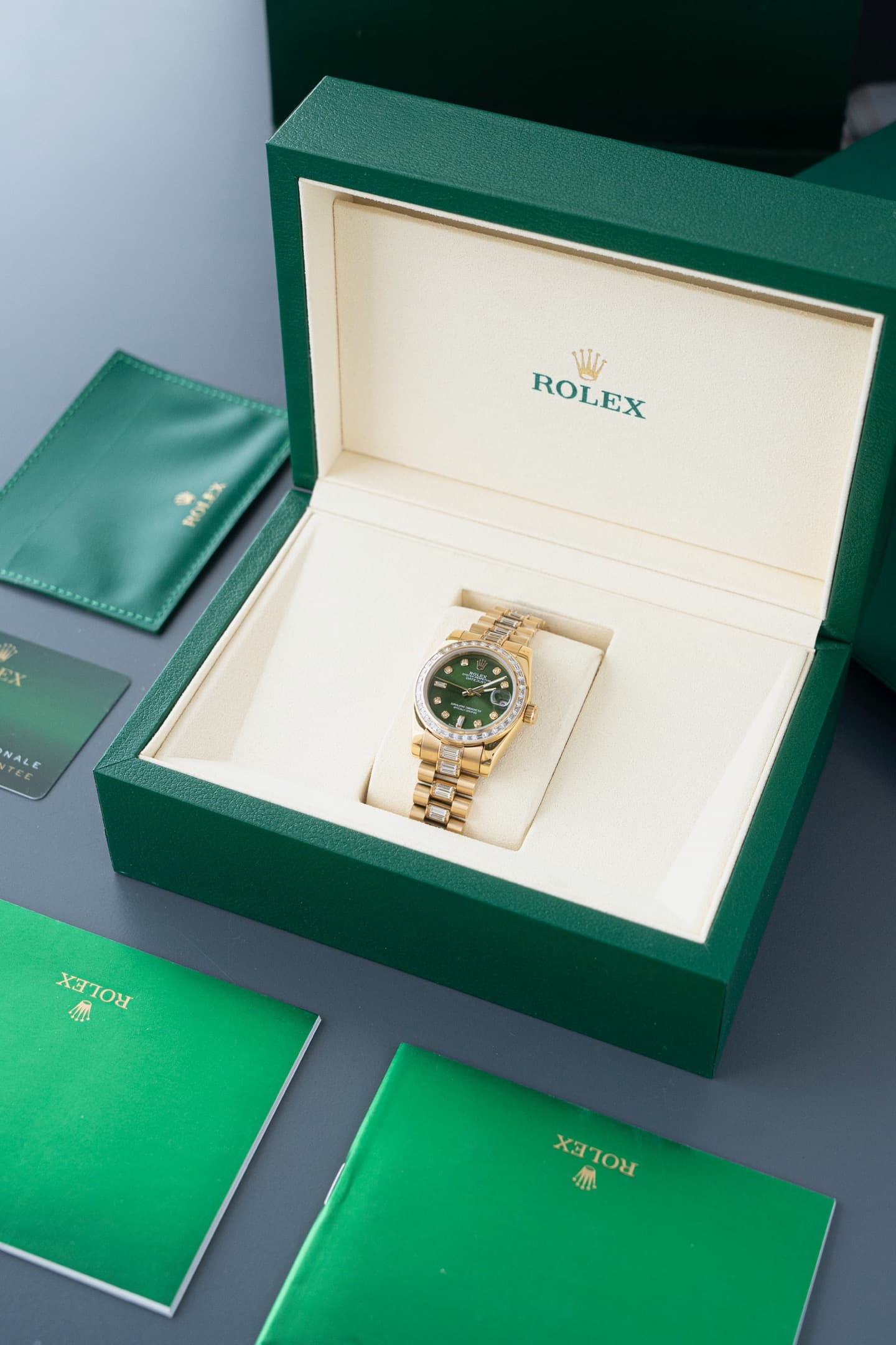 Rolex Blue Watch