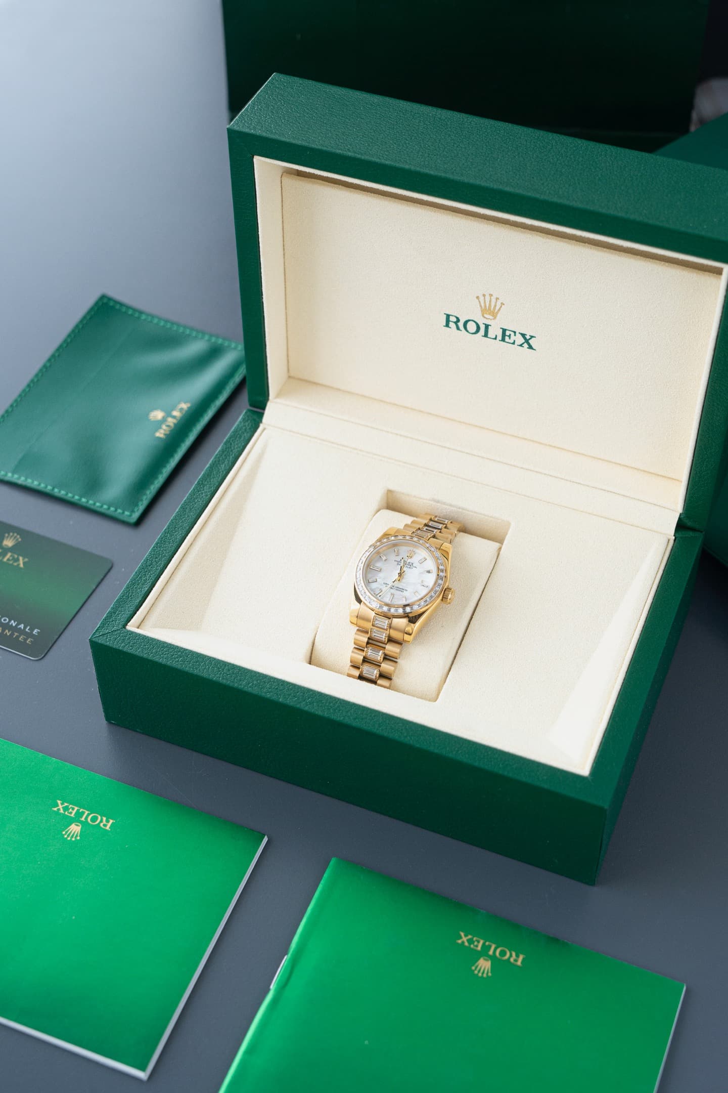 Rolex Blue Watch