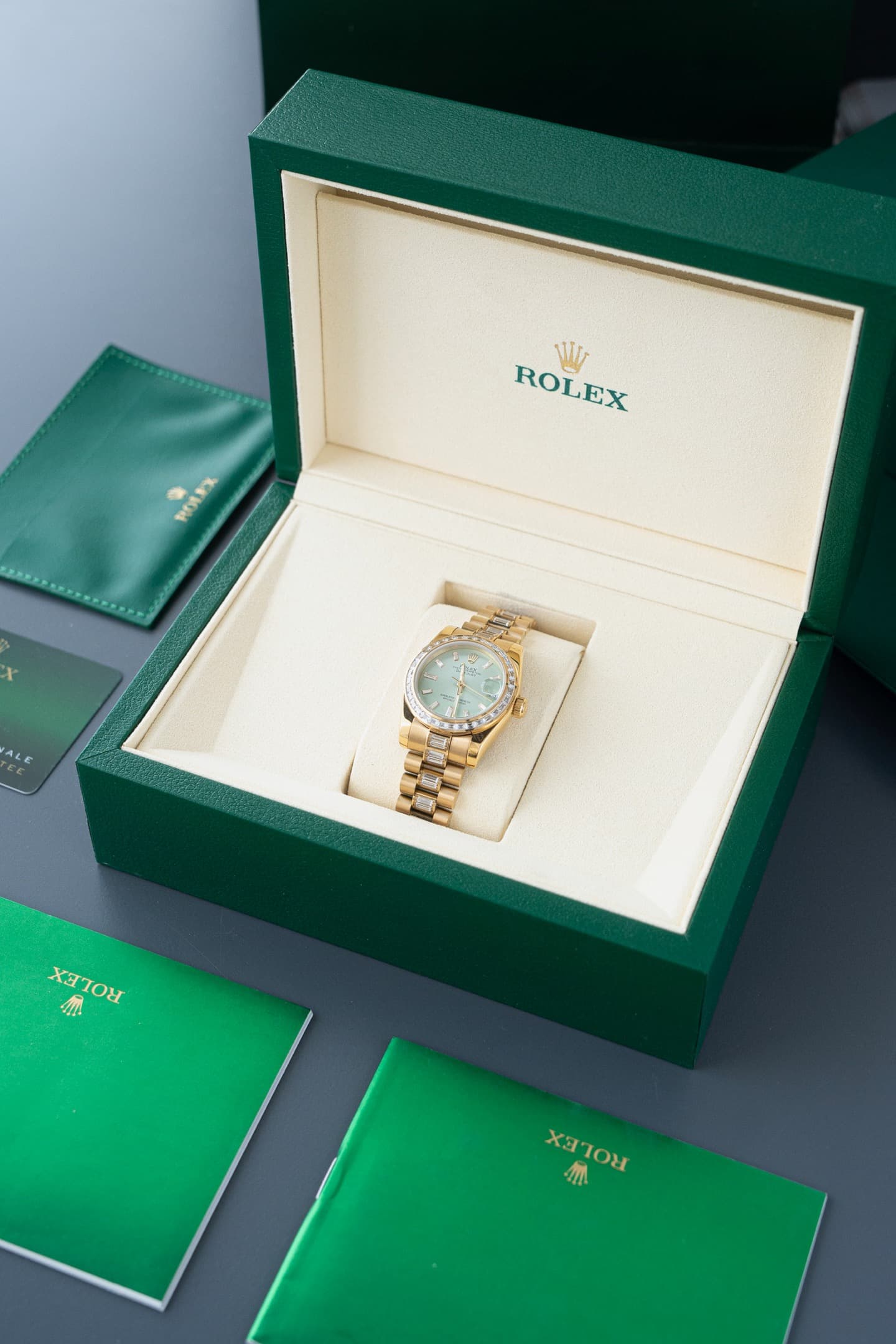 Rolex Blue Watch
