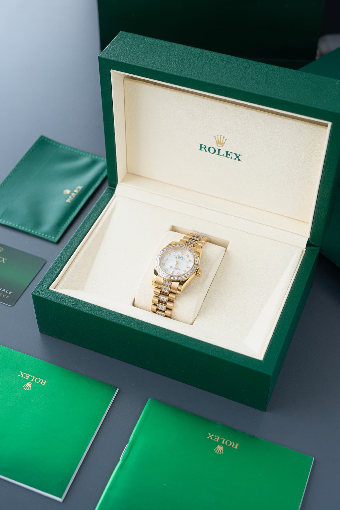 Rolex Blue Watch