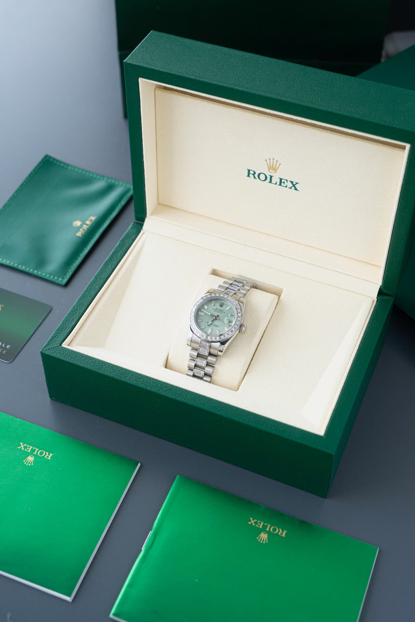 Rolex Blue Watch