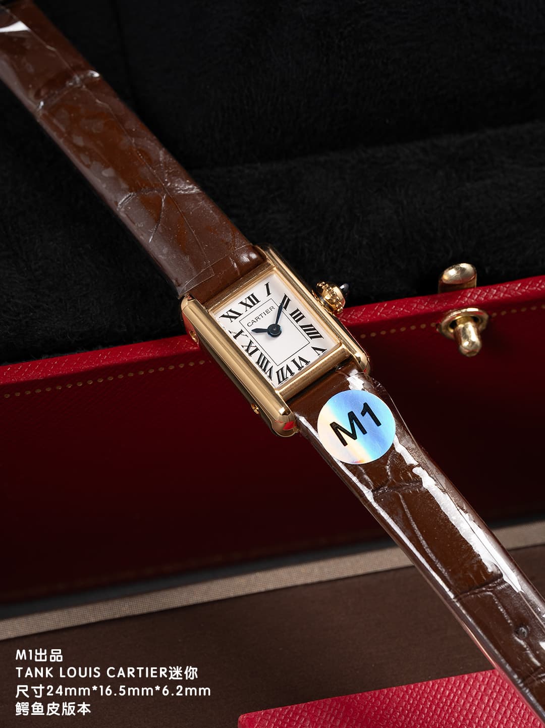 Cartier Black Mini Watch