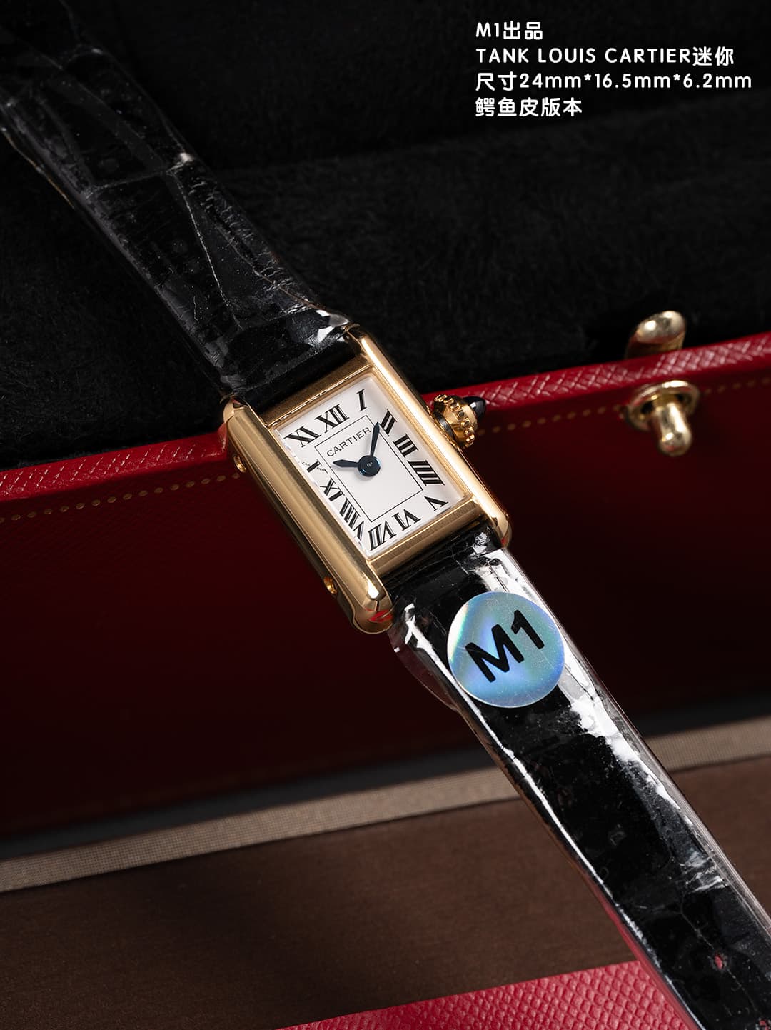 Cartier Black Mini Watch