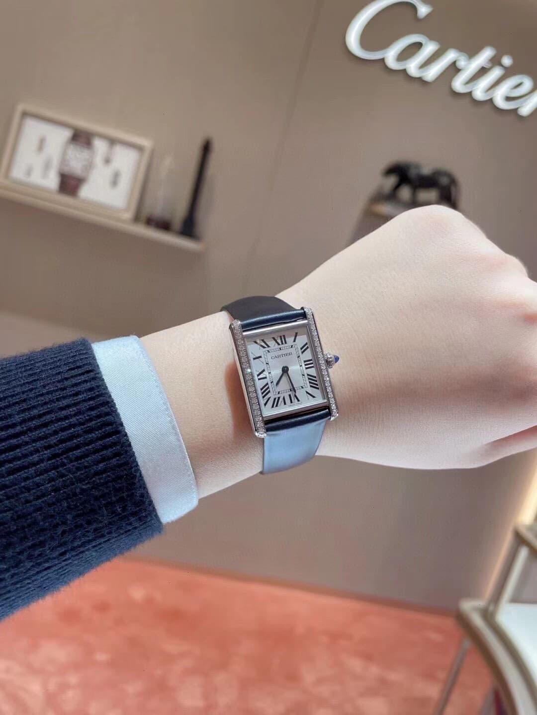 Cartier Blue Watch