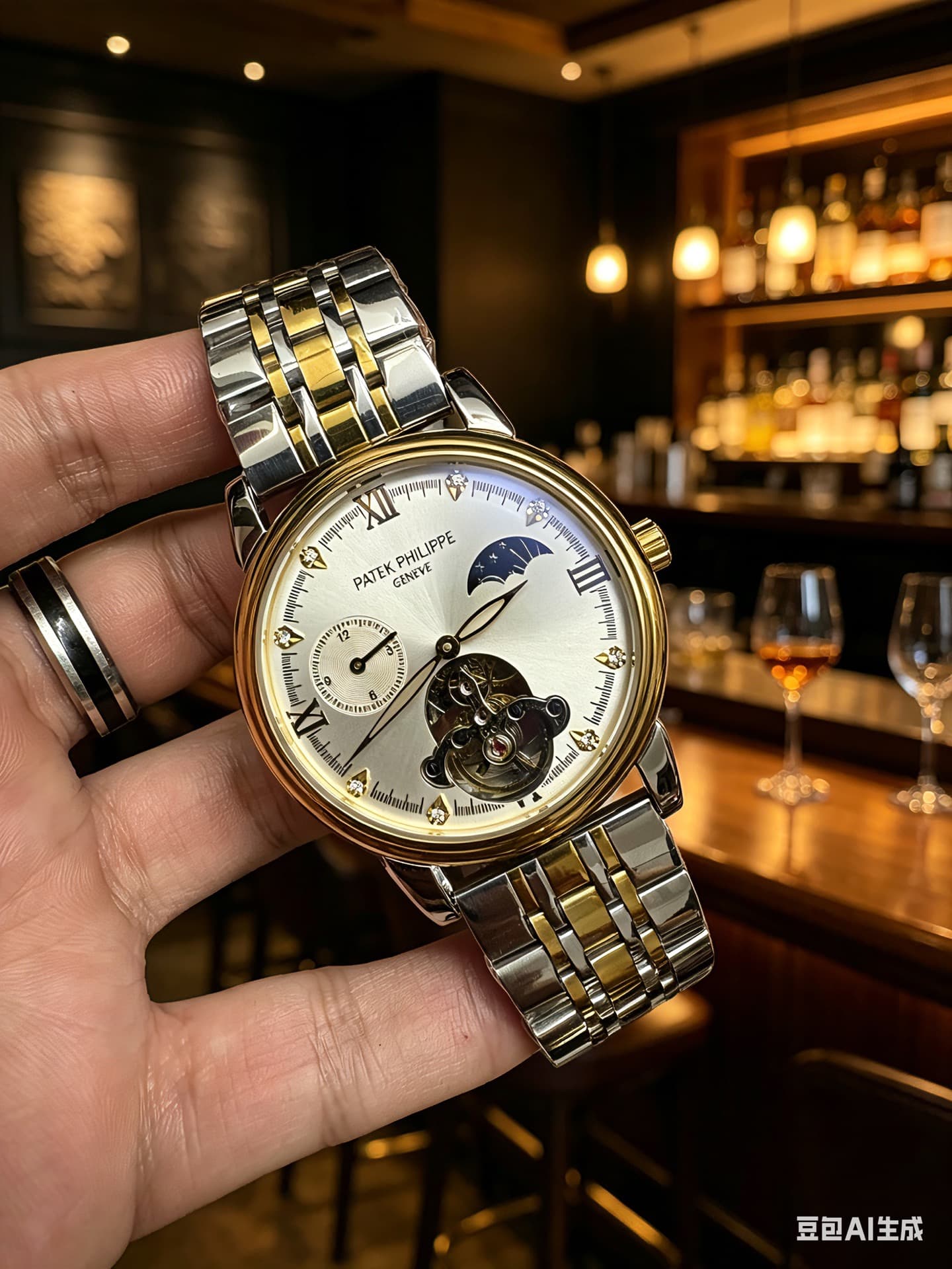 Patek Philippe White Watch