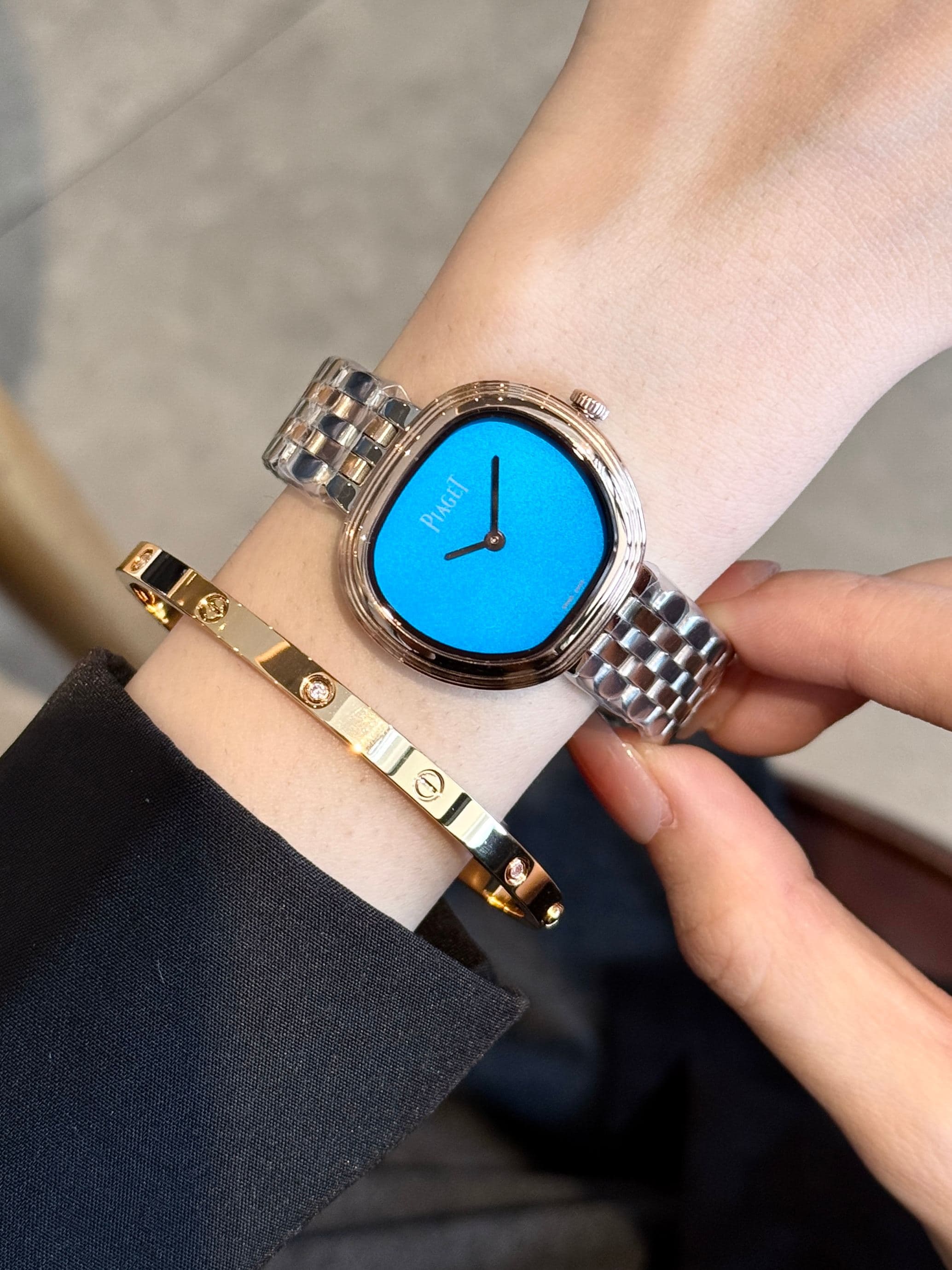 Luxury Watch Cream Watch
