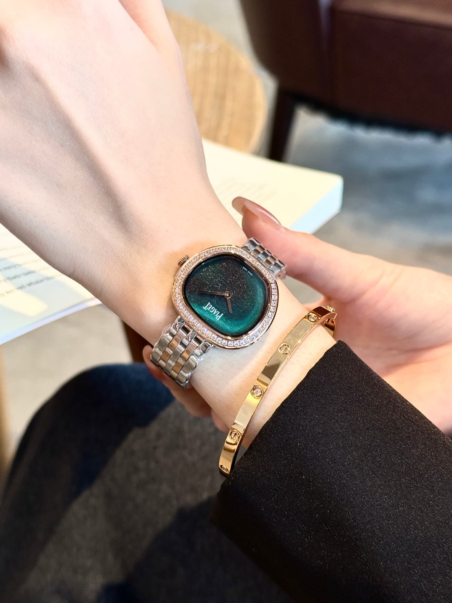 Luxury Watch Cream Watch