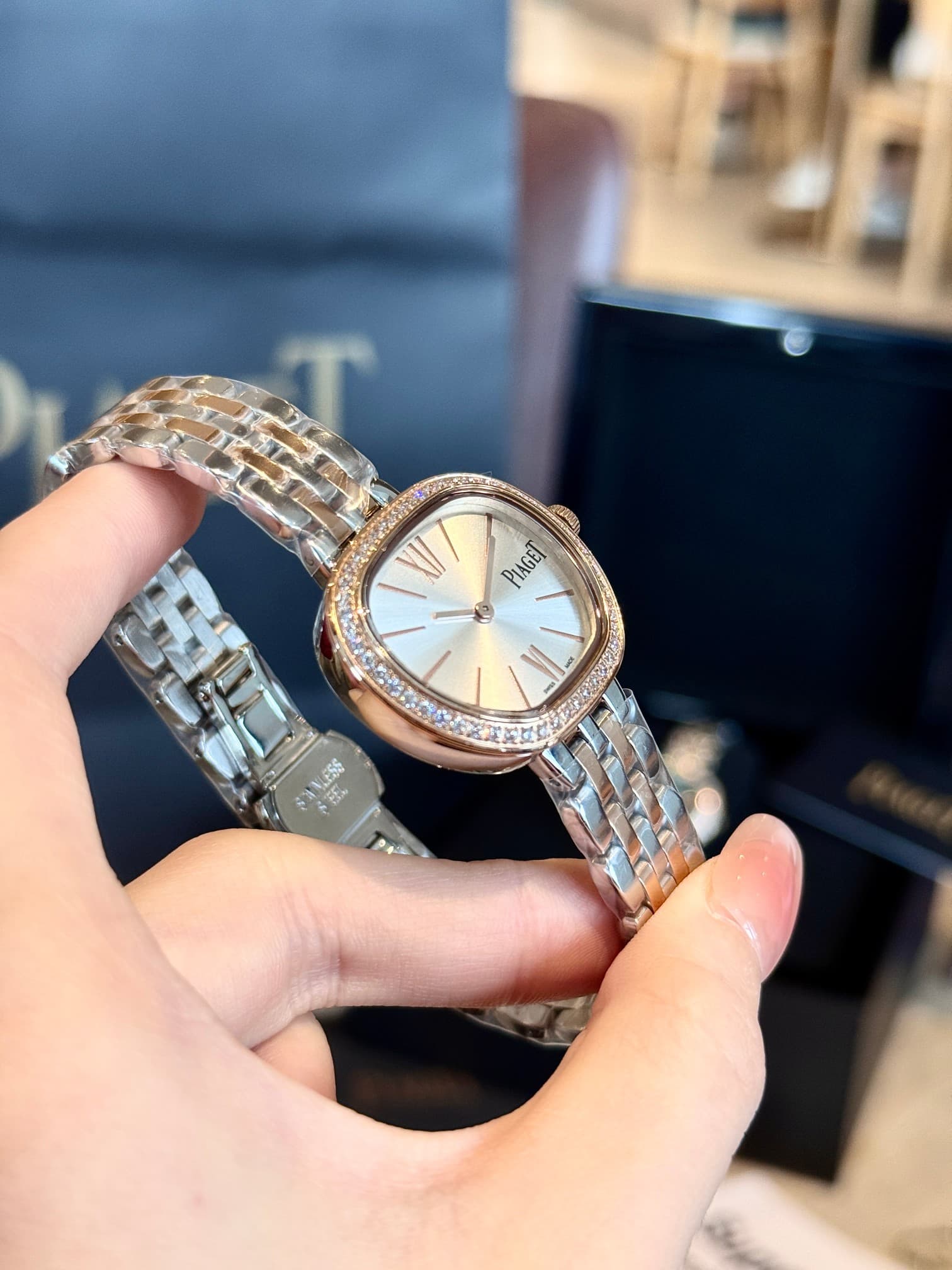 Luxury Watch Cream Watch
