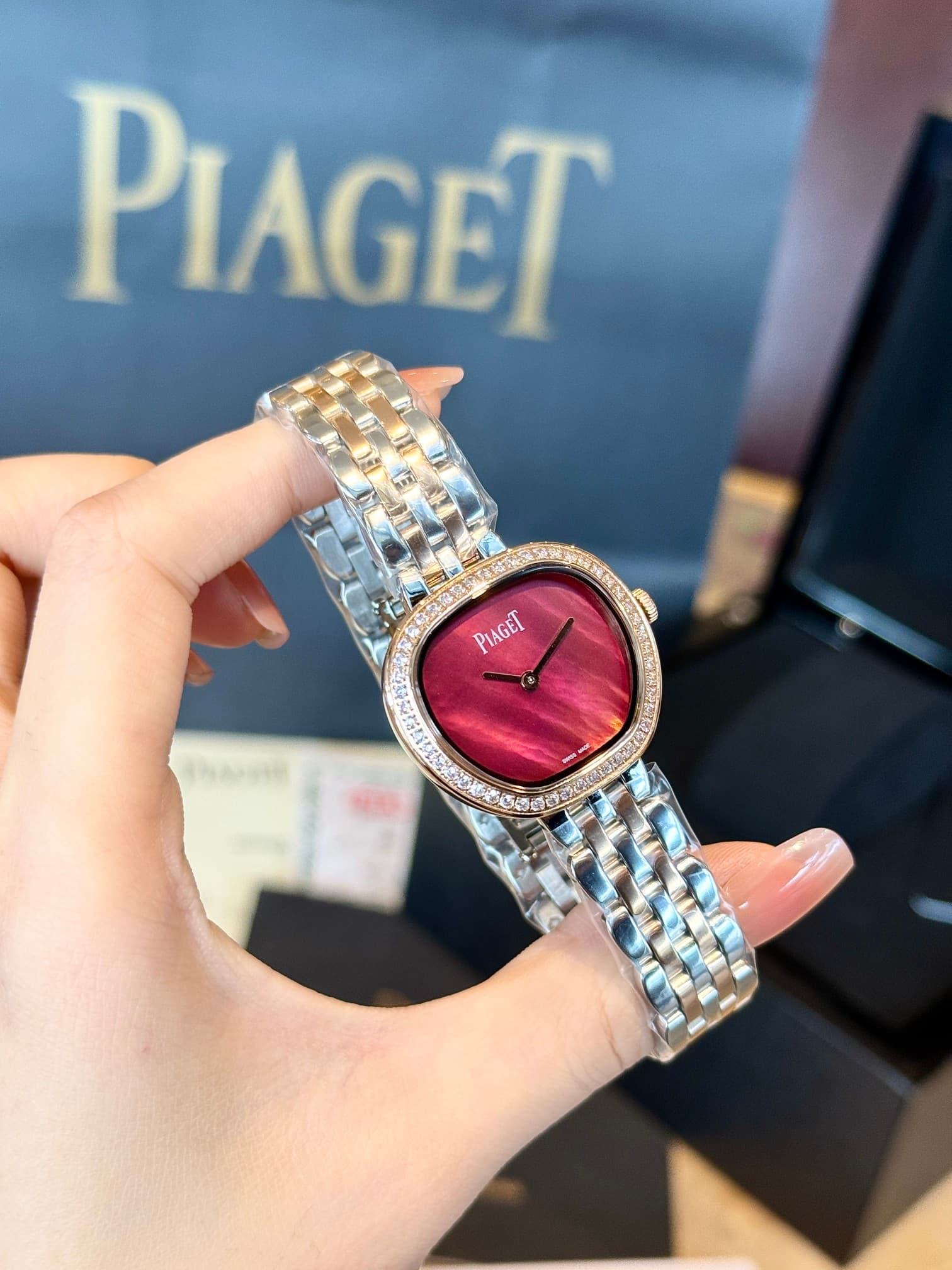 Luxury Watch Cream Watch