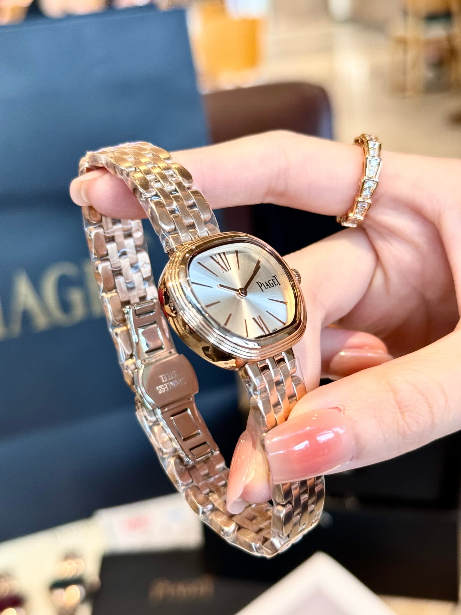 Luxury Watch Cream Watch