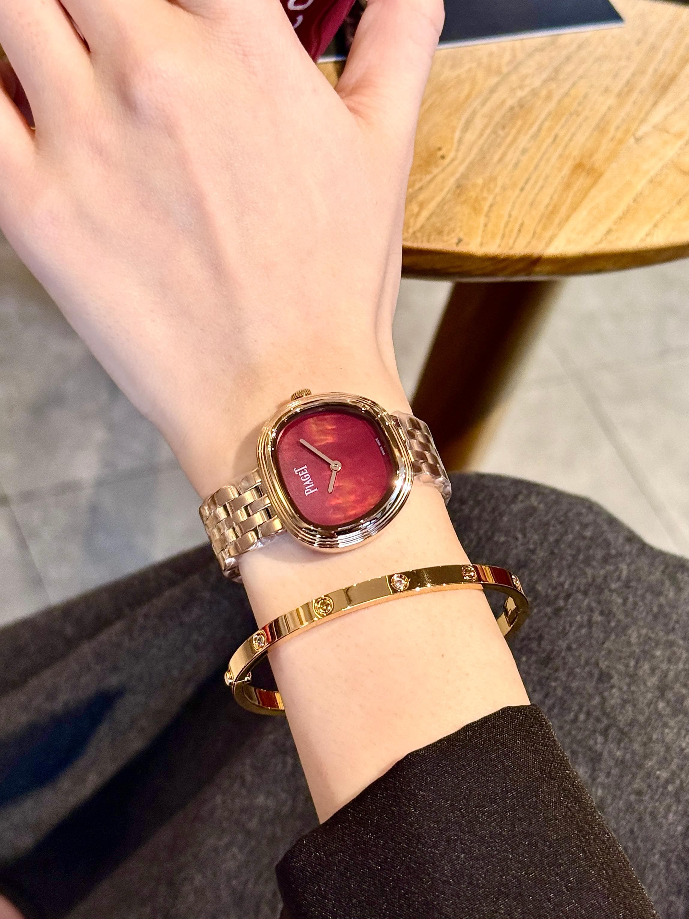 Luxury Watch Cream Watch