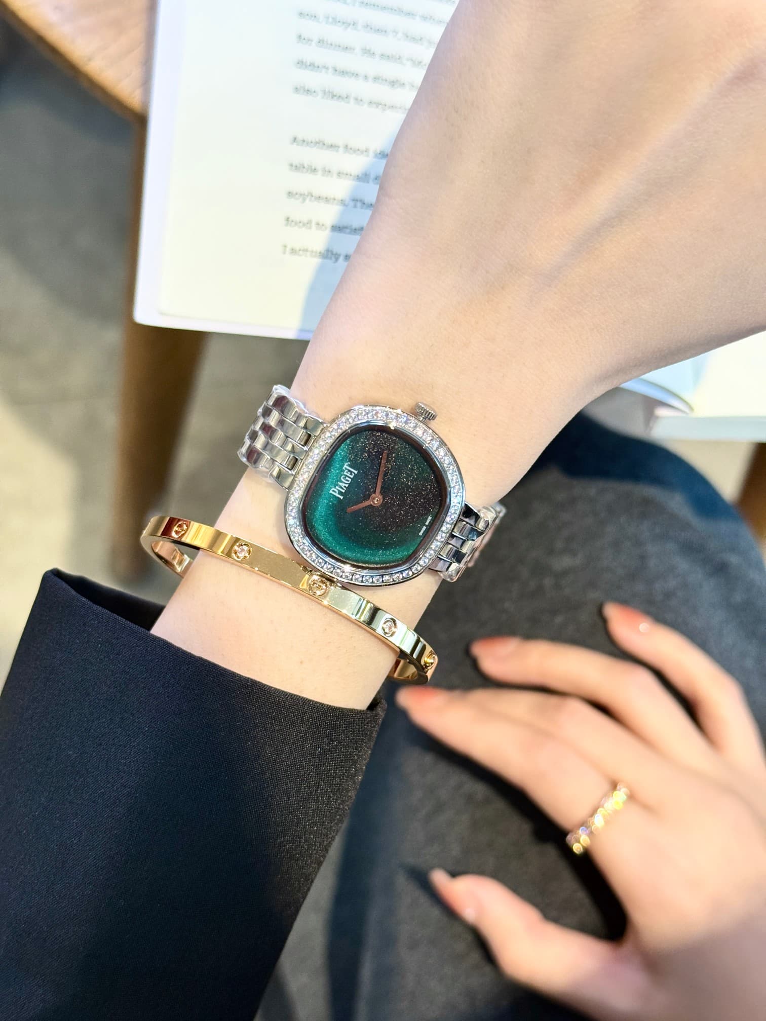 Luxury Watch Cream Watch