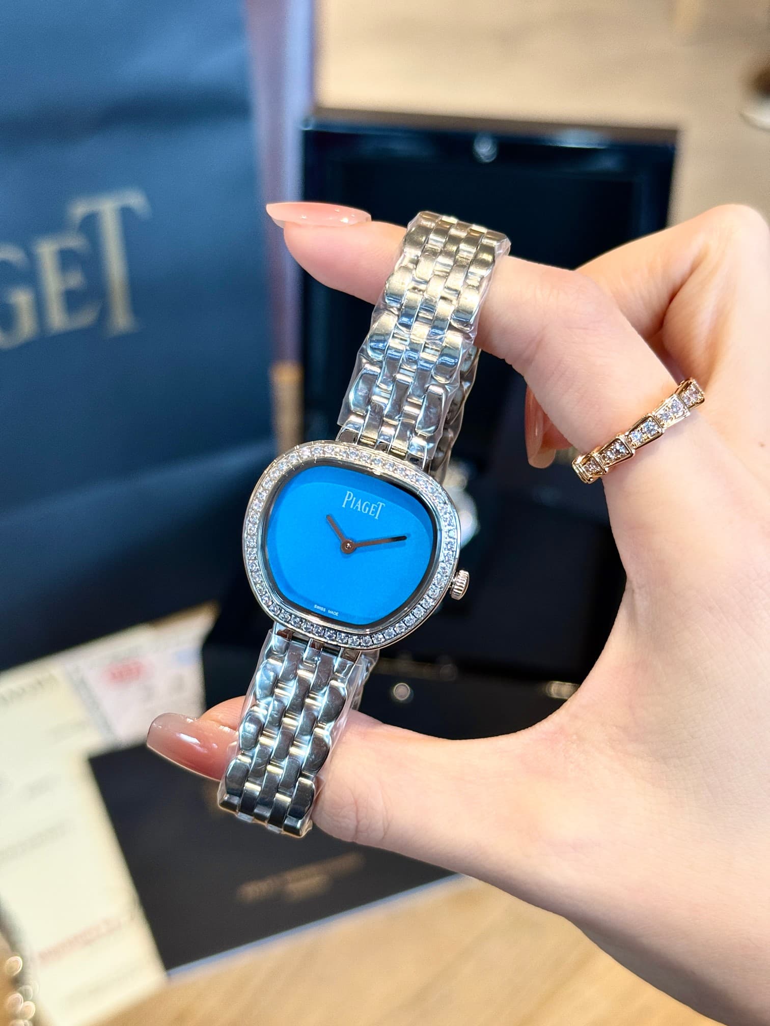 Luxury Watch Cream Watch