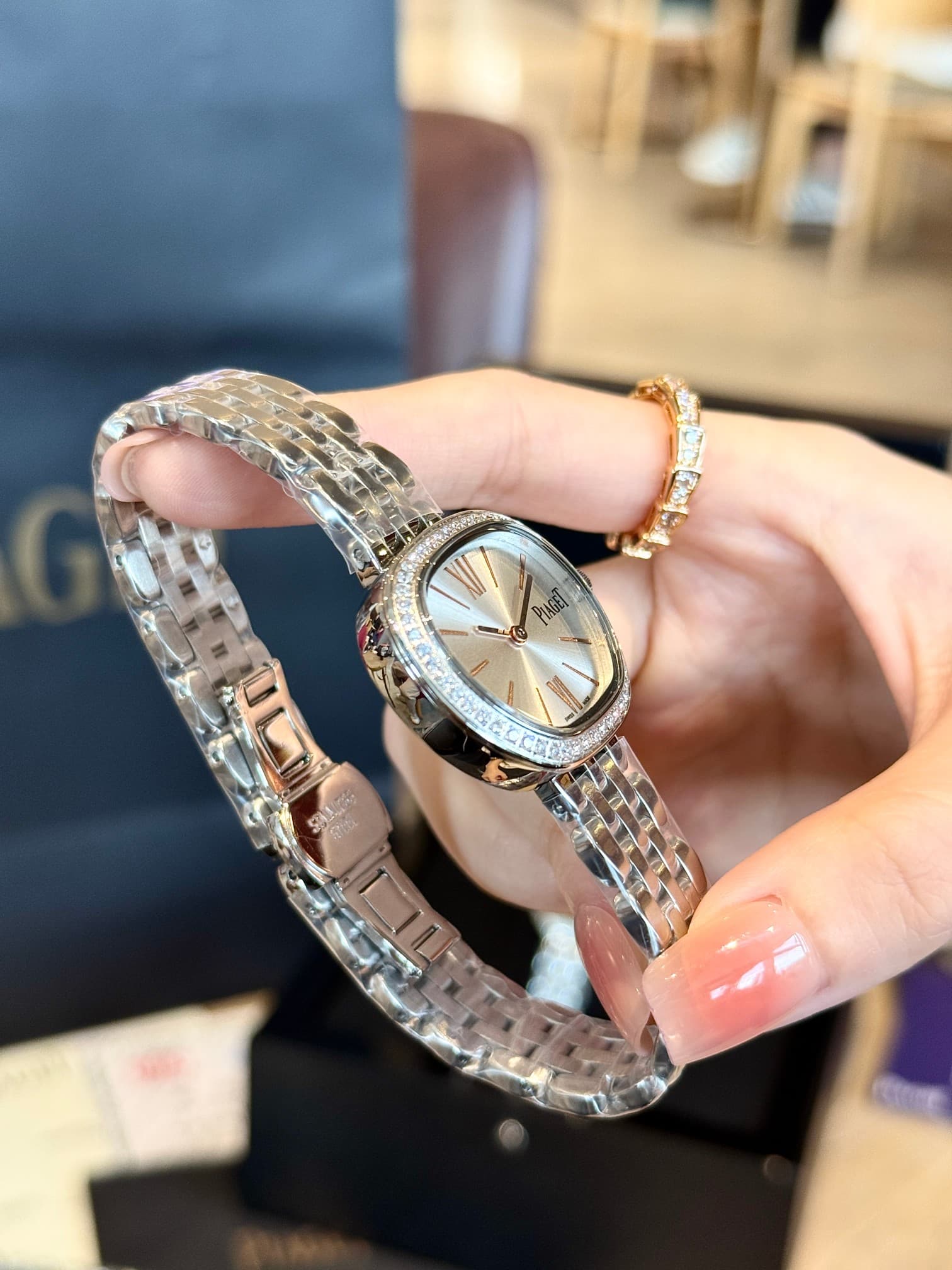 Luxury Watch Cream Watch