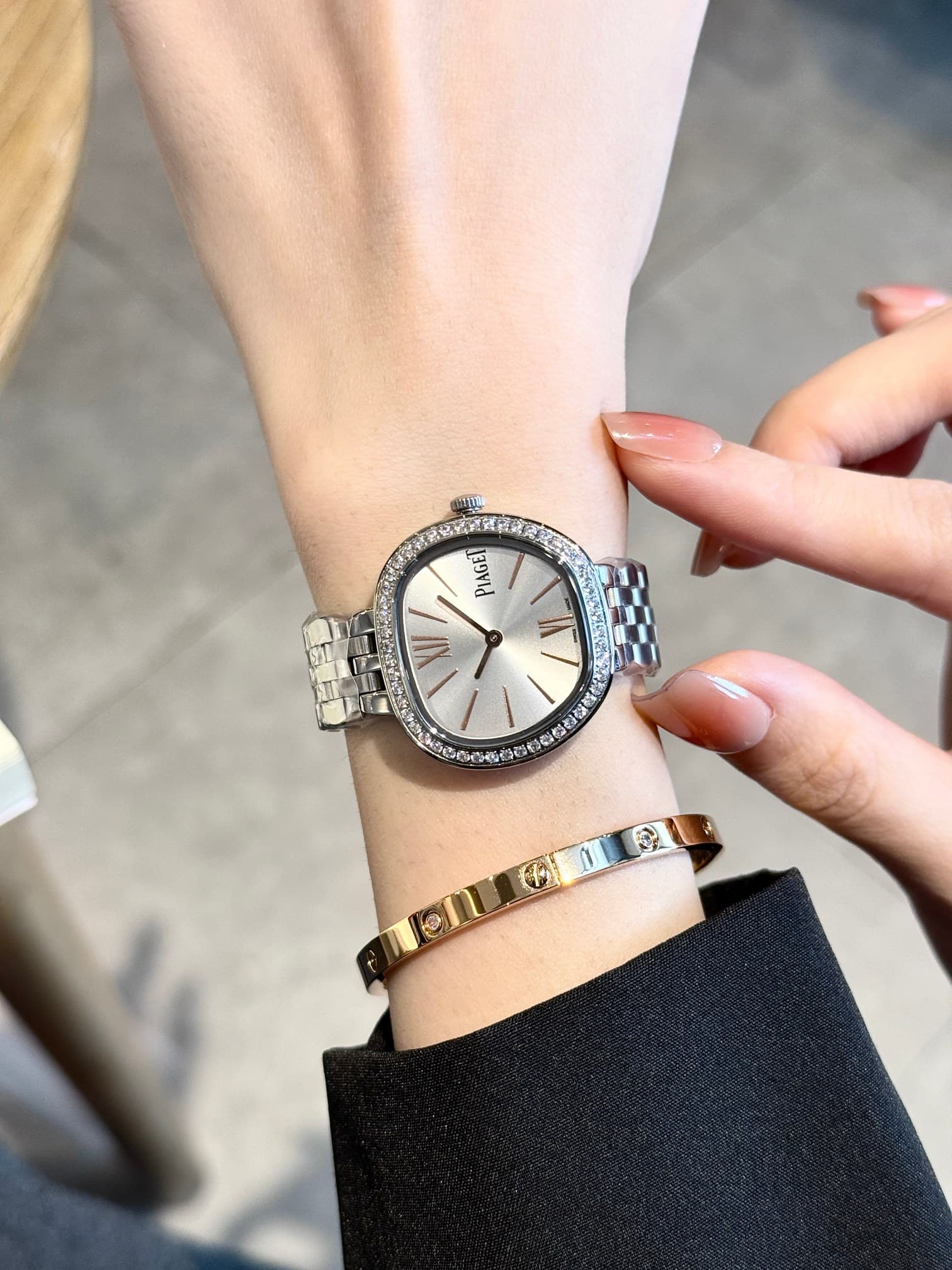 Luxury Watch Cream Watch