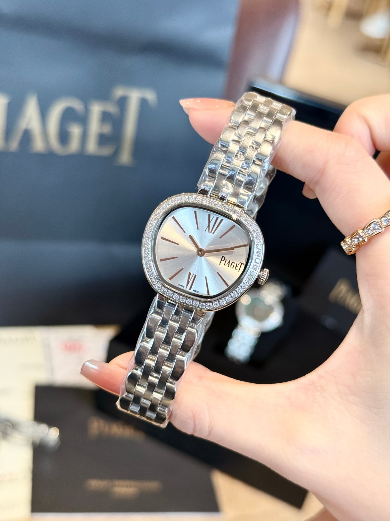 Luxury Watch Cream Watch