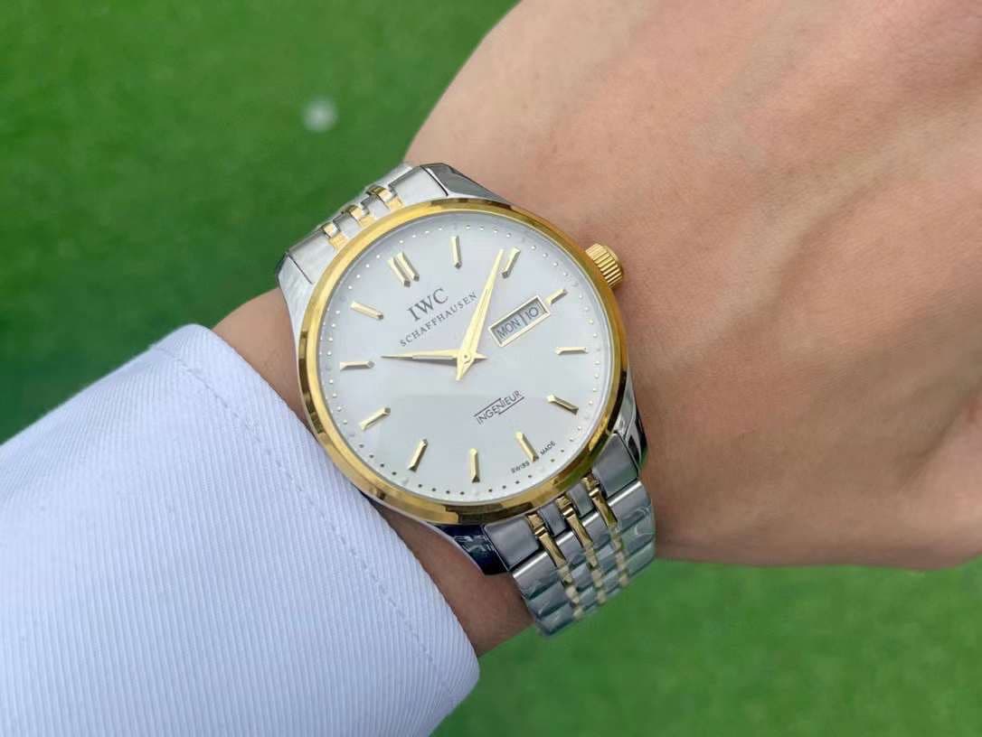 IWC White Watch
